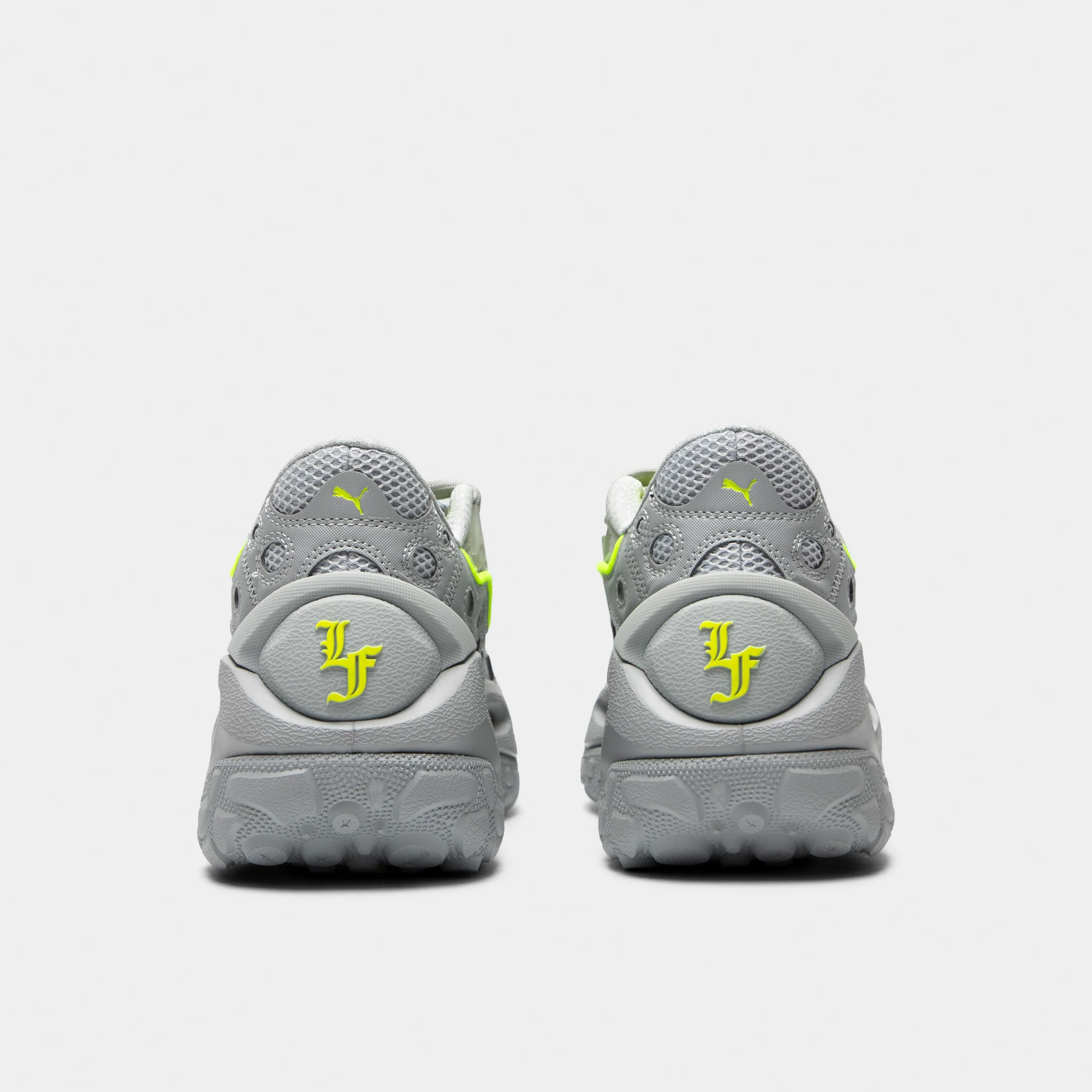 PUMA La France Grey / Silver / Neon - Image 4