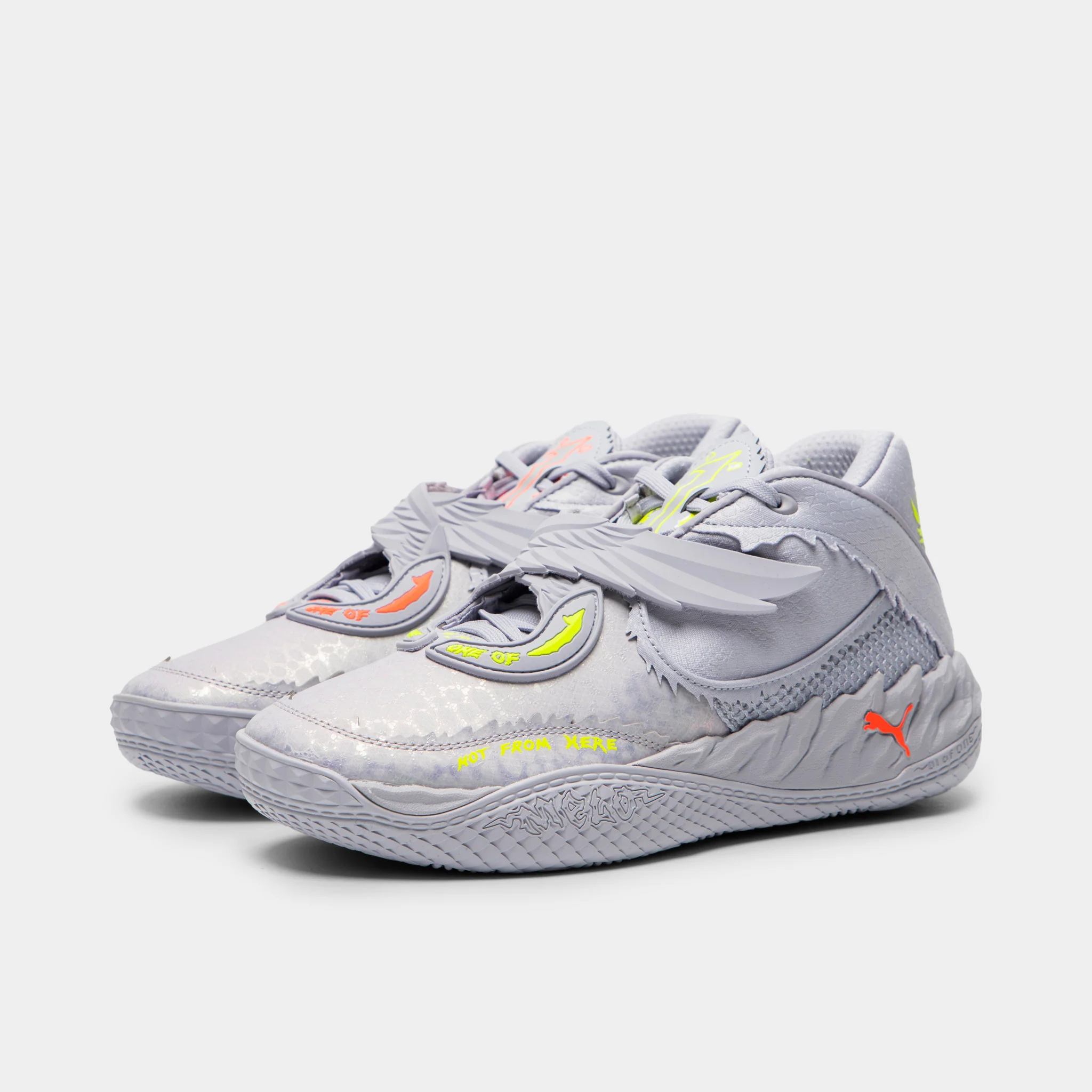Puma Melo 5 Grey / Silver - Image 2