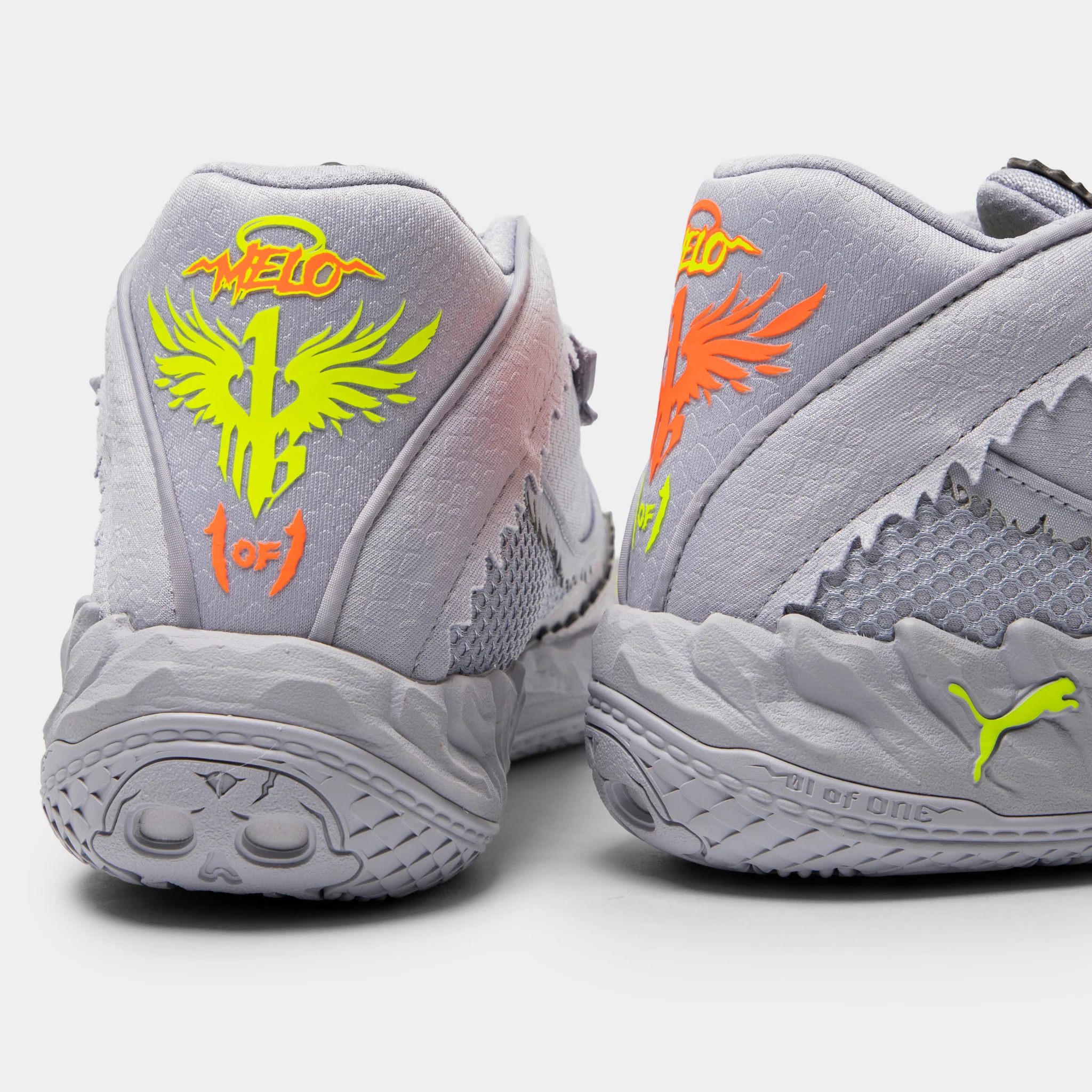 Puma Melo 5 Grey / Silver - Image 4