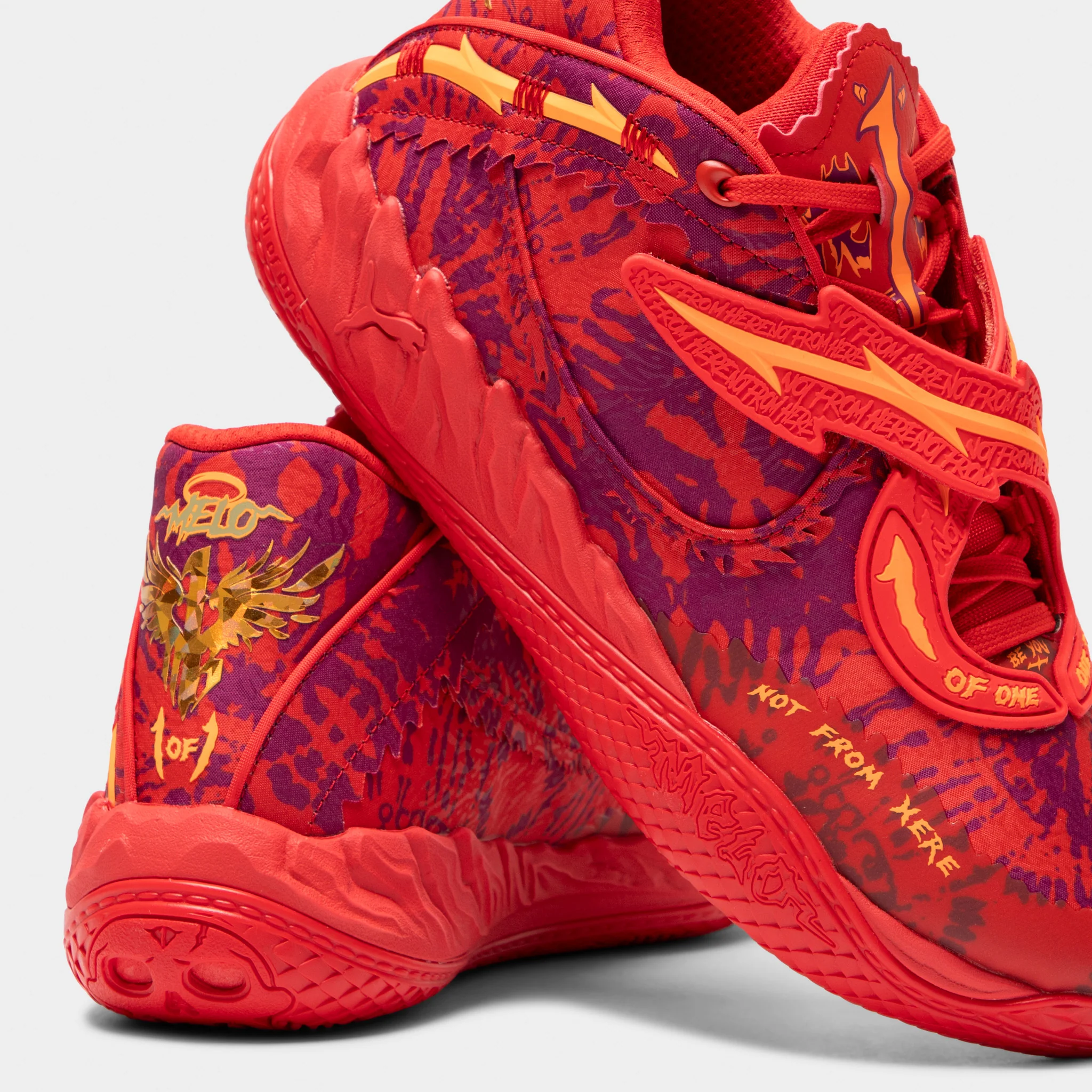 PUMA MB.05 Crowd Surf Magenta Gleam / Red /Fluorescent Orange - Image 4