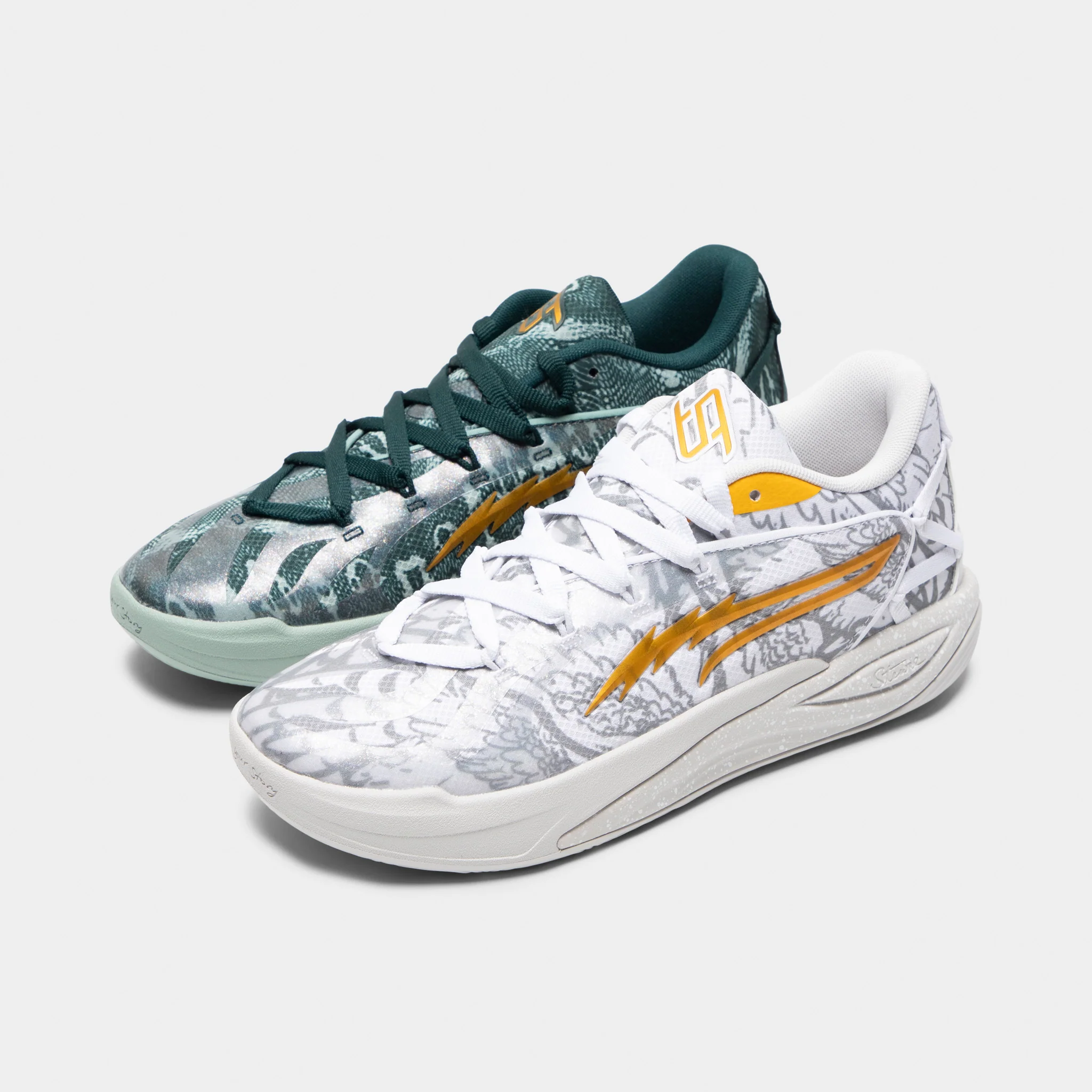 PUMA Stewie X Harry Potter Silver / Orange - Green - Image 2