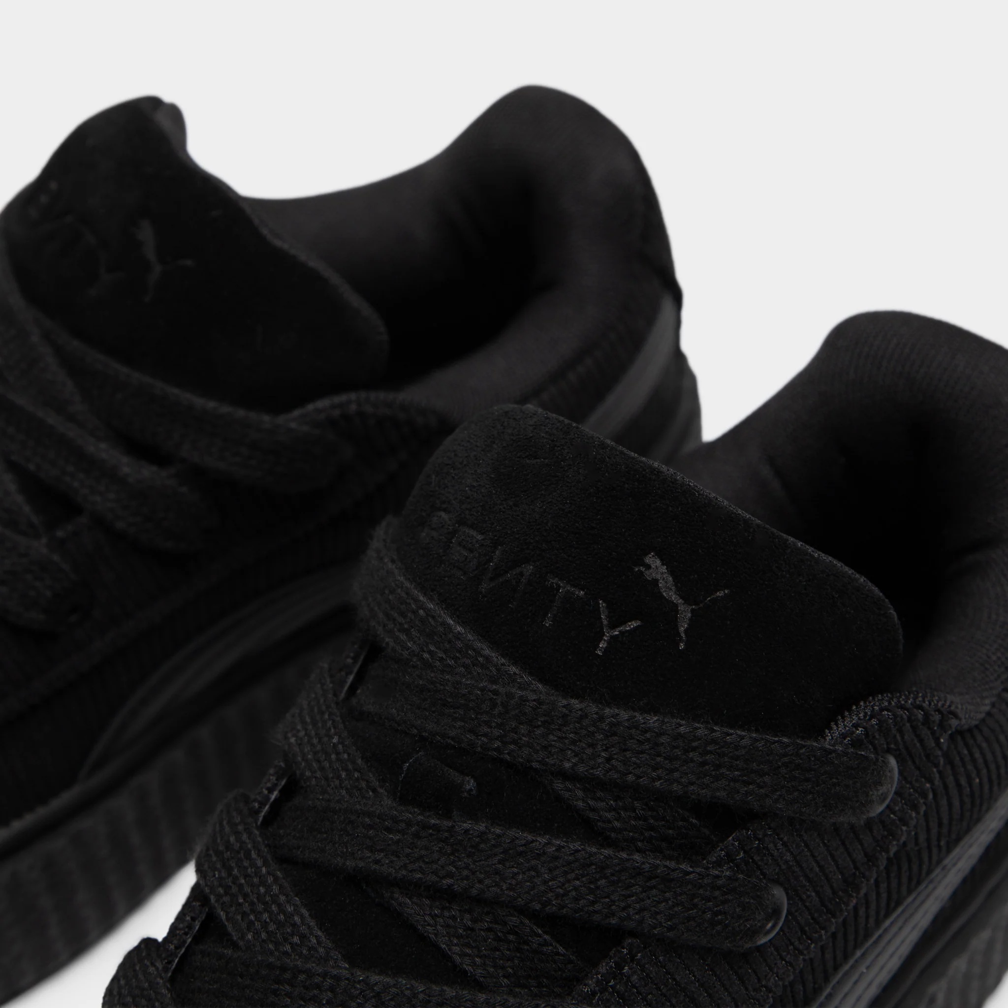 FENTY x PUMA Women's Creeper Phatty Corduroy Black / Gold - Image 3