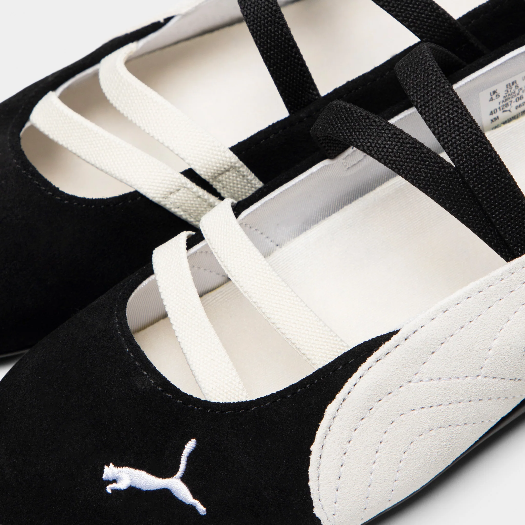 PUMA Women's Speedcat Ballet Black / White - Image 3