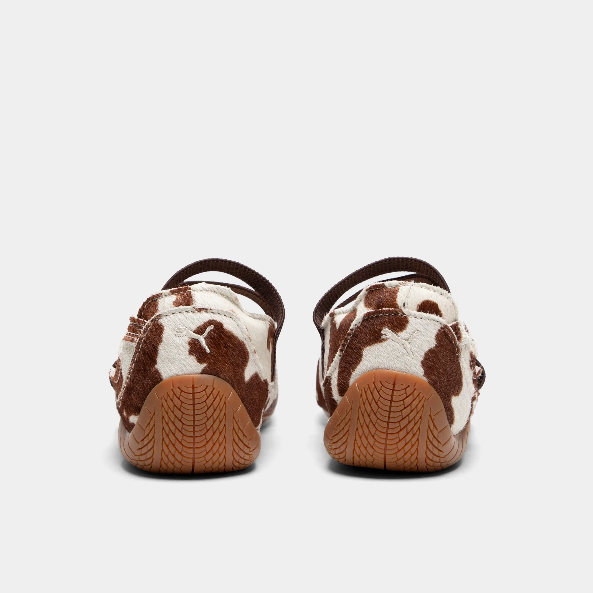 PUMA Women's Speedcat Ballet Cow Chocolate Brown / Gum - Image 4