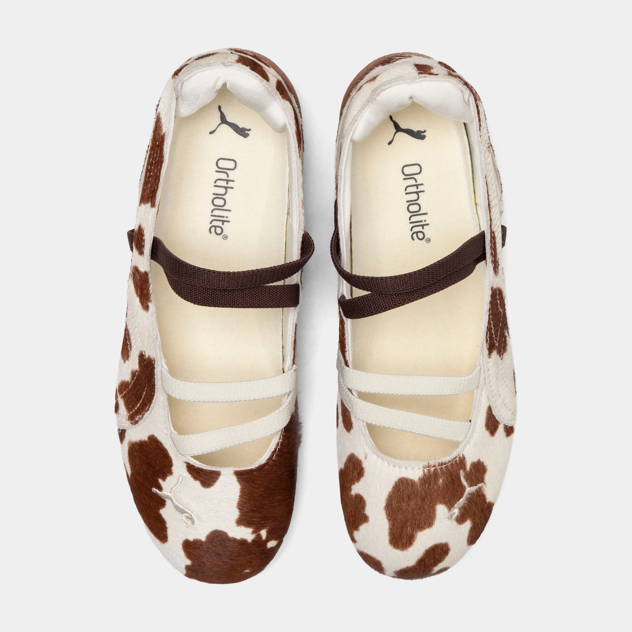 PUMA Women's Speedcat Ballet Cow Chocolate Brown / Gum - Image 5
