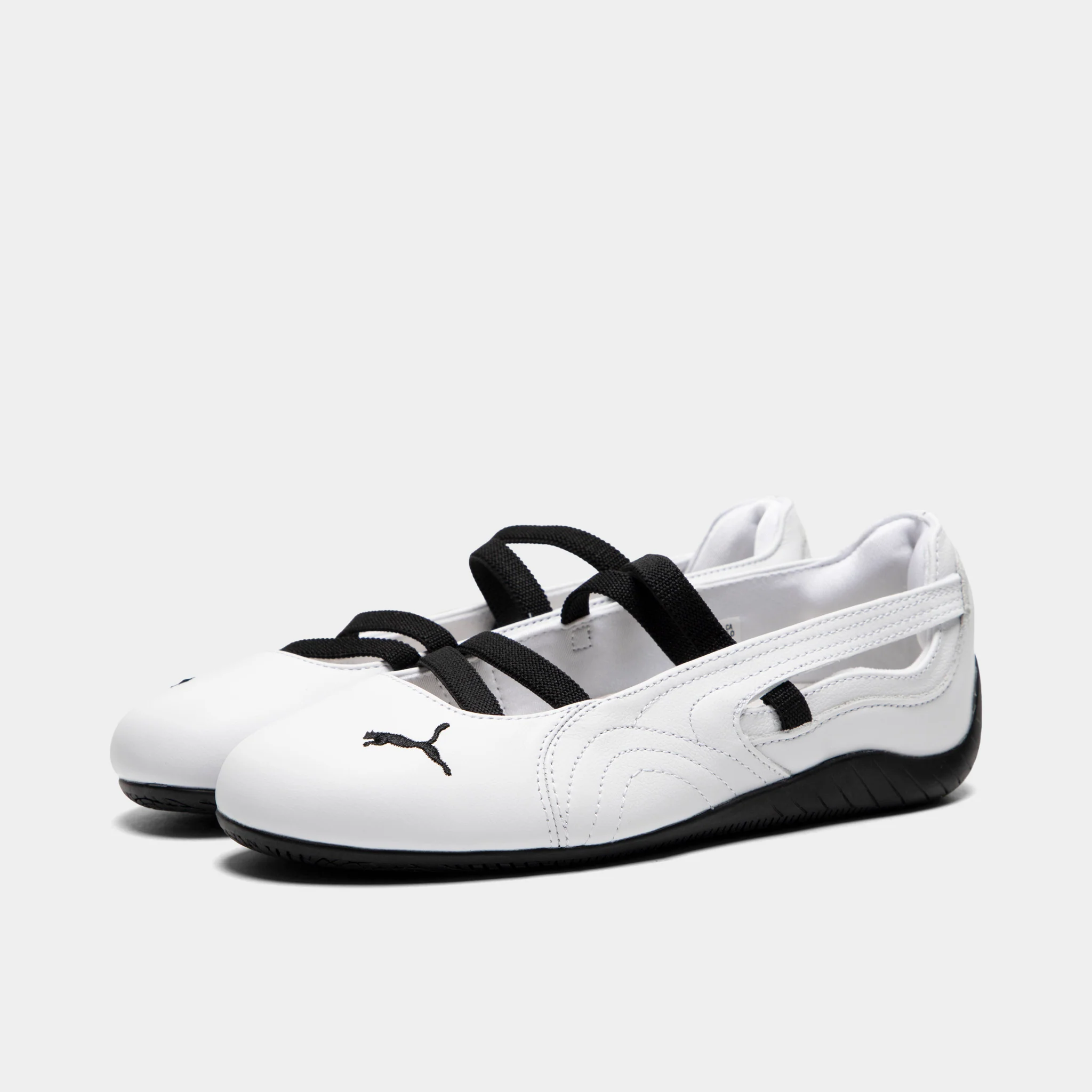 PUMA Women's Speedcat Ballet Leather PUMA White / PUMA Black - Image 2