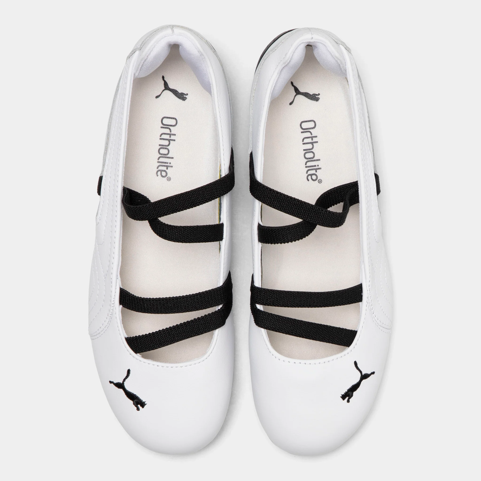 PUMA Women's Speedcat Ballet Leather PUMA White / PUMA Black - Image 5