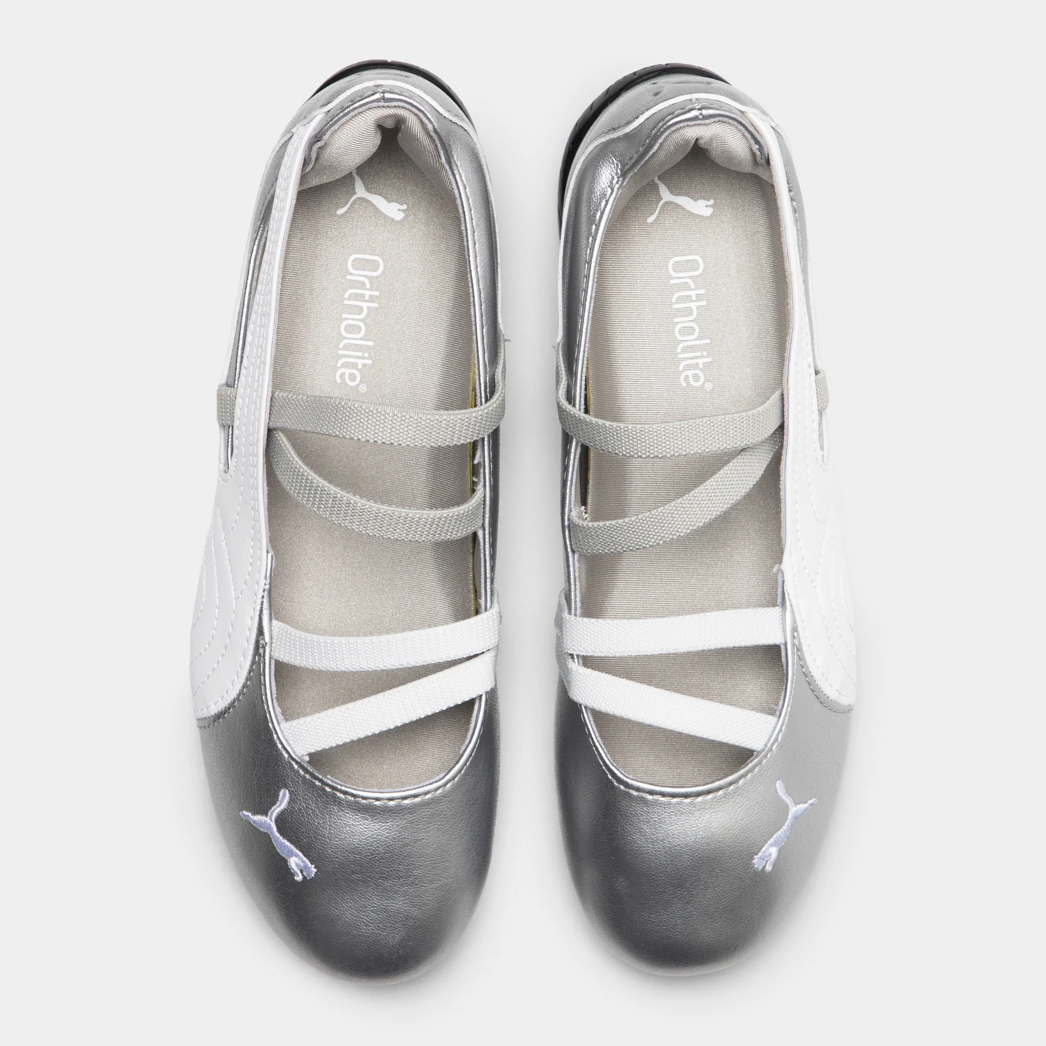 Puma Women's Speedcat Ballet Metallic Puma Silver / Puma White - Image 5