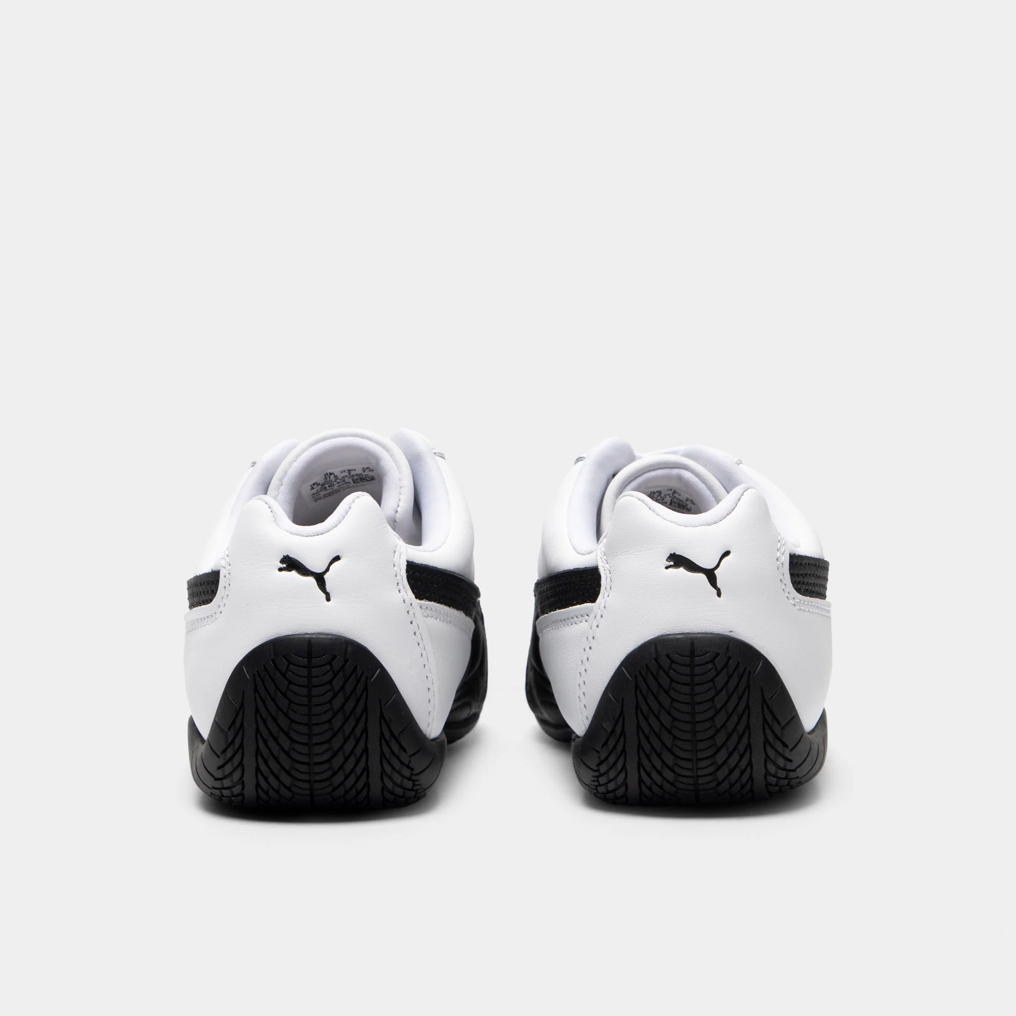 PUMA Women's Speedcat Leather Black / White - Image 4