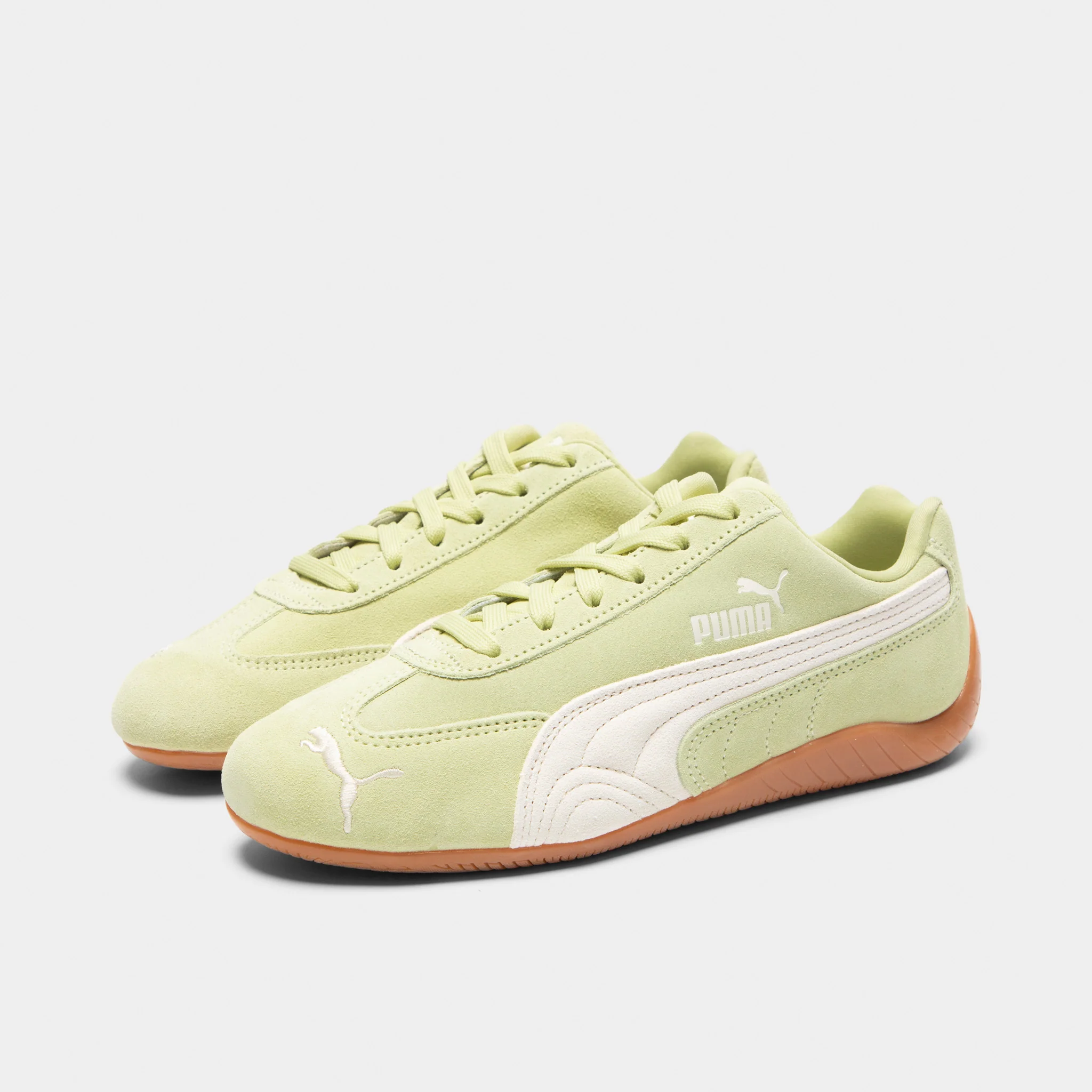 PUMA Women's Speedcat OG Pistachio Green / Warm White - Image 2