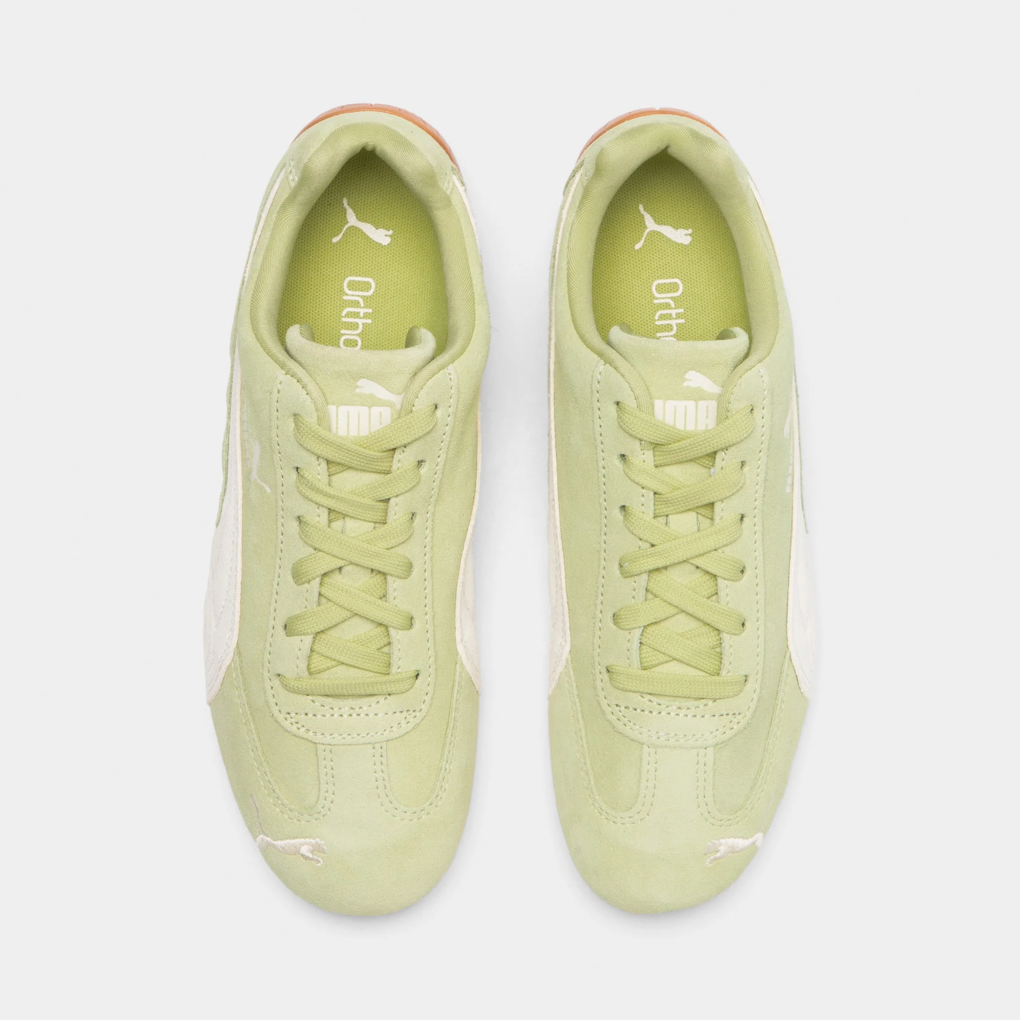 PUMA Women's Speedcat OG Pistachio Green / Warm White - Image 5