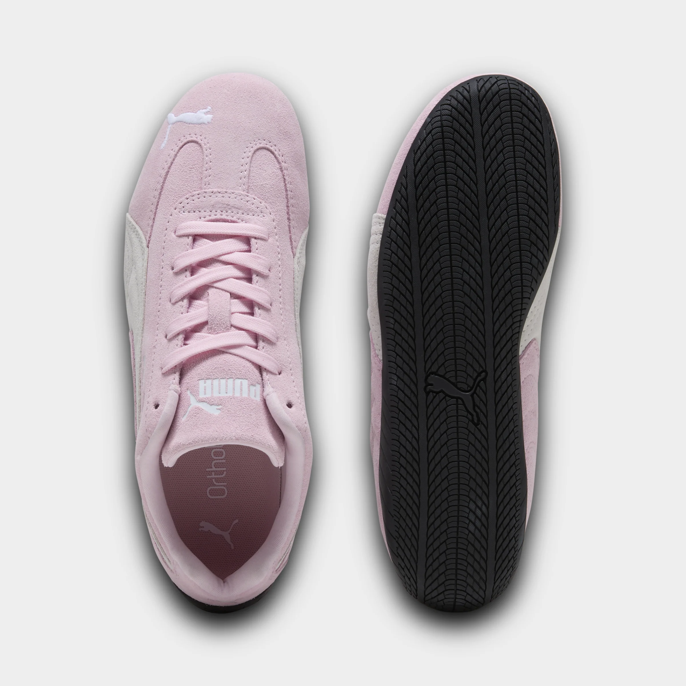PUMA Women's Speedcat OG Whisp of Pink / White - Image 4