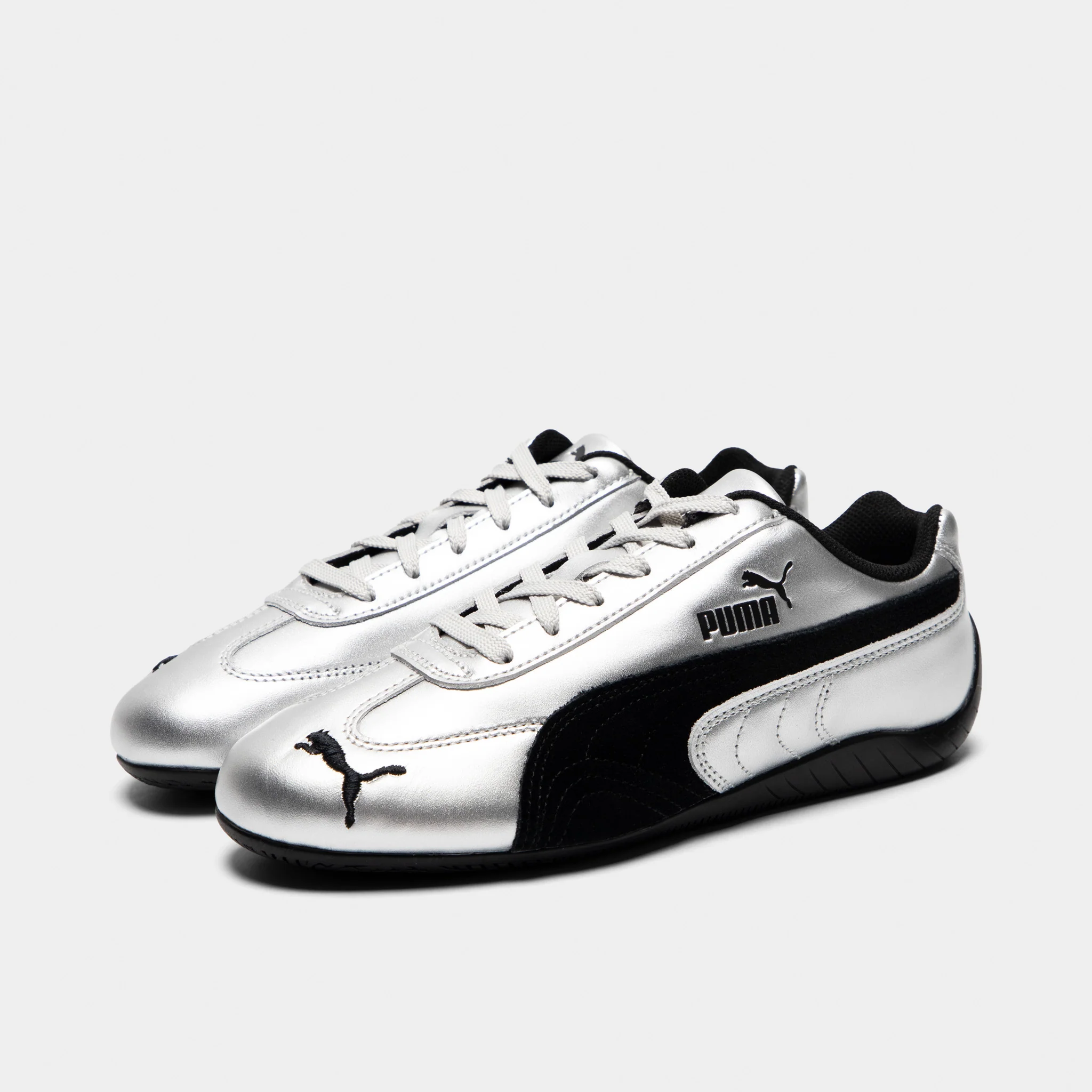 PUMA Women's Speedcat Silver / Black - Image 2