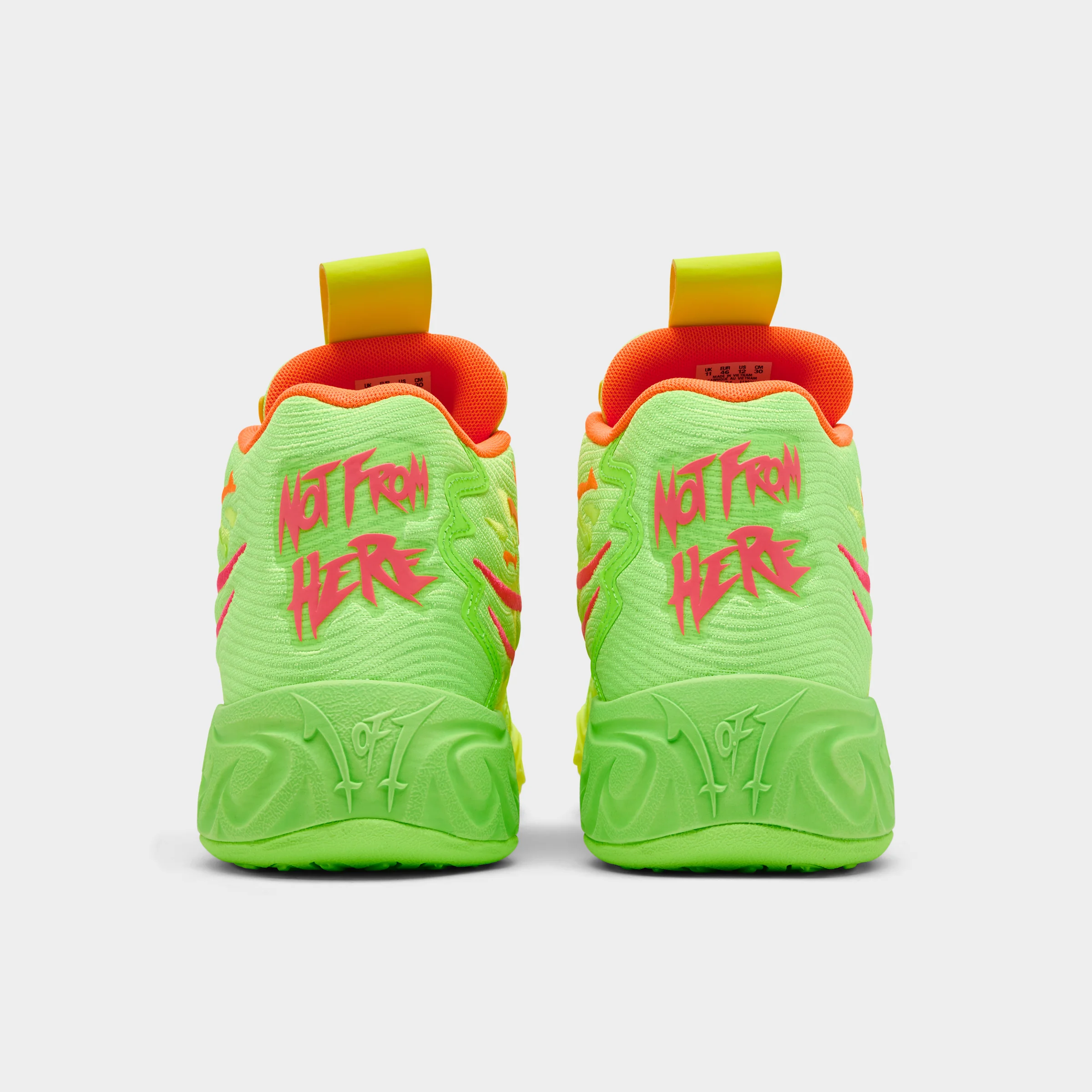 PUMA x LaMelo Ball MB.04 Yellow Alert / Green Glare - Pink Alert - Image 4