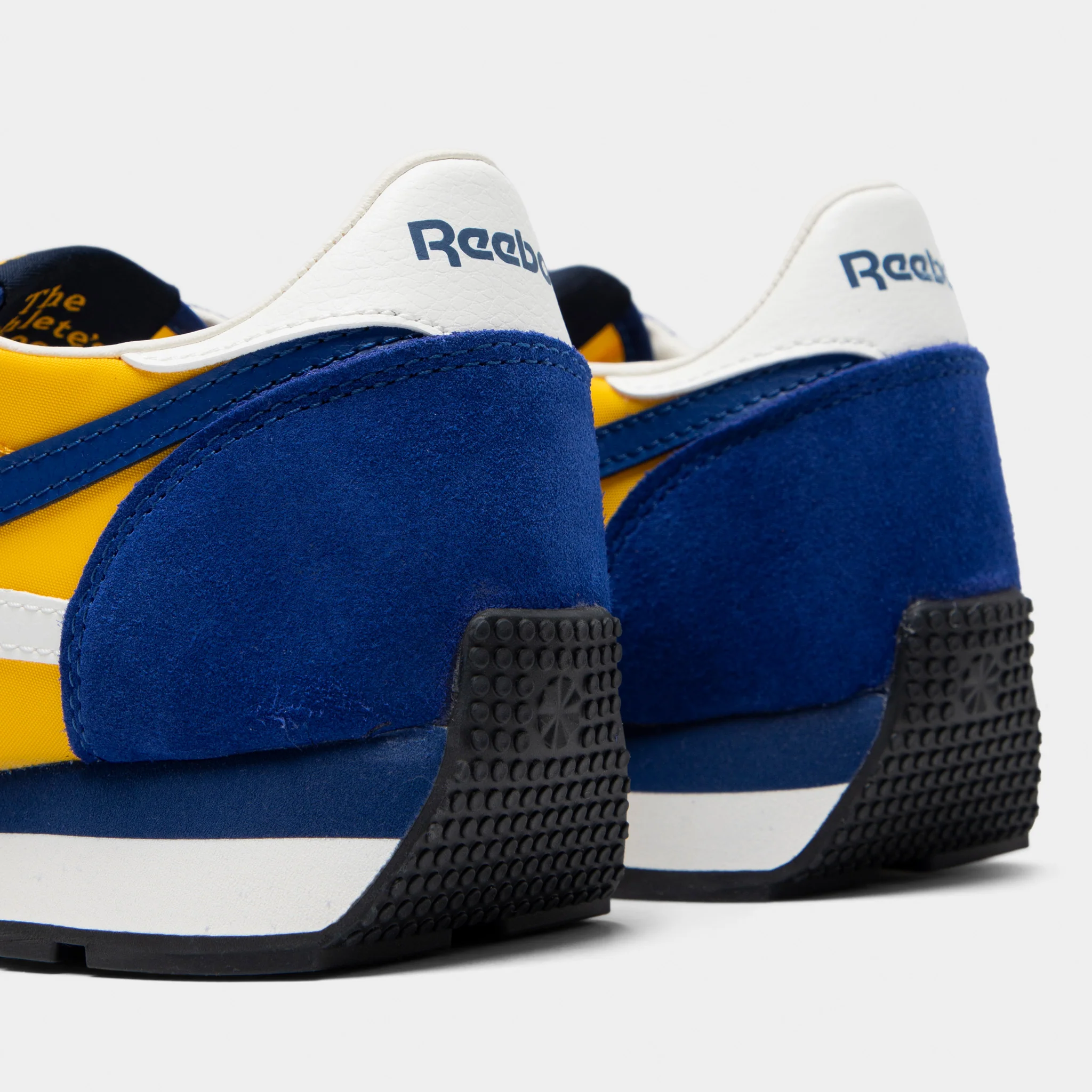 Reebok Aztec OG Cobalt / Always Yellow - Chalk - Image 3