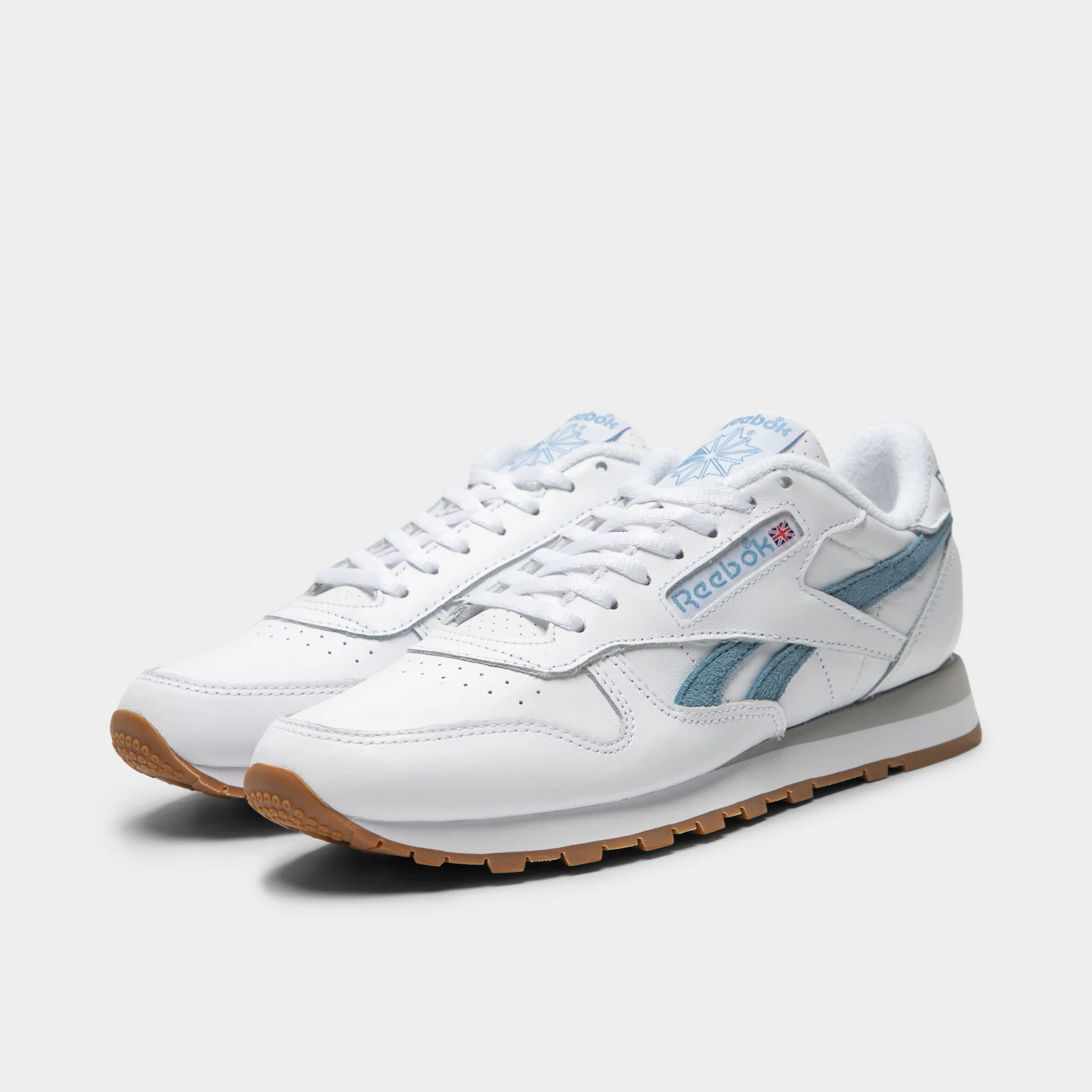Reebok CL Leather White / Blue - Image 2