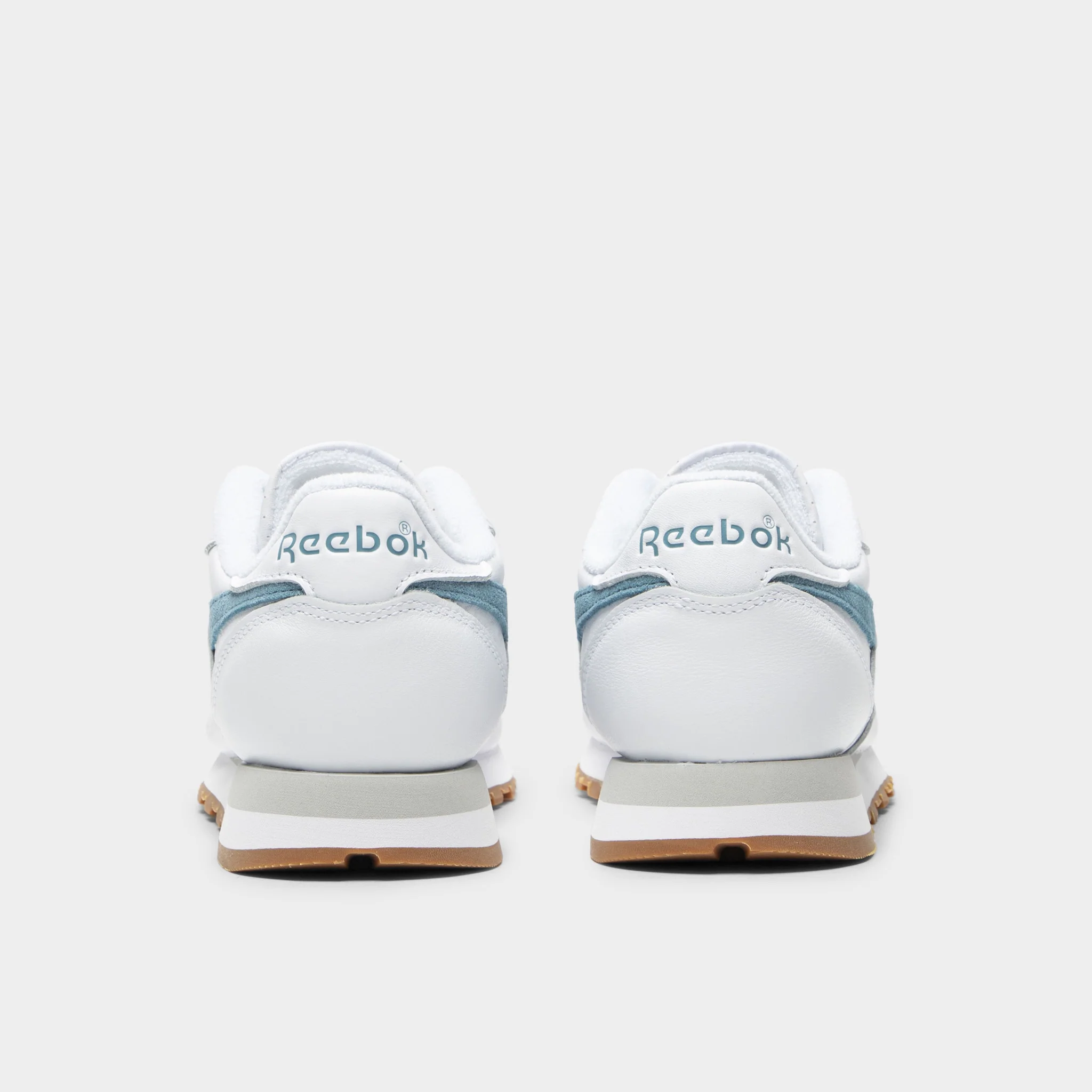 Reebok CL Leather White / Blue - Image 4