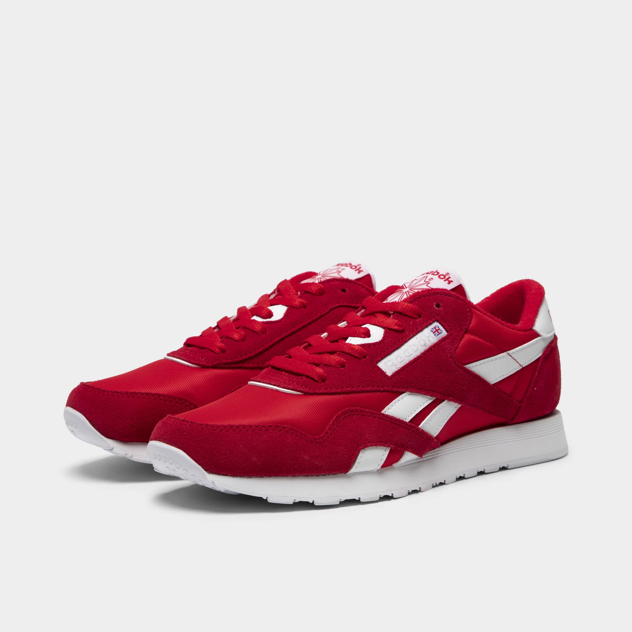 Reebok CL Nylon Red / White - Image 2