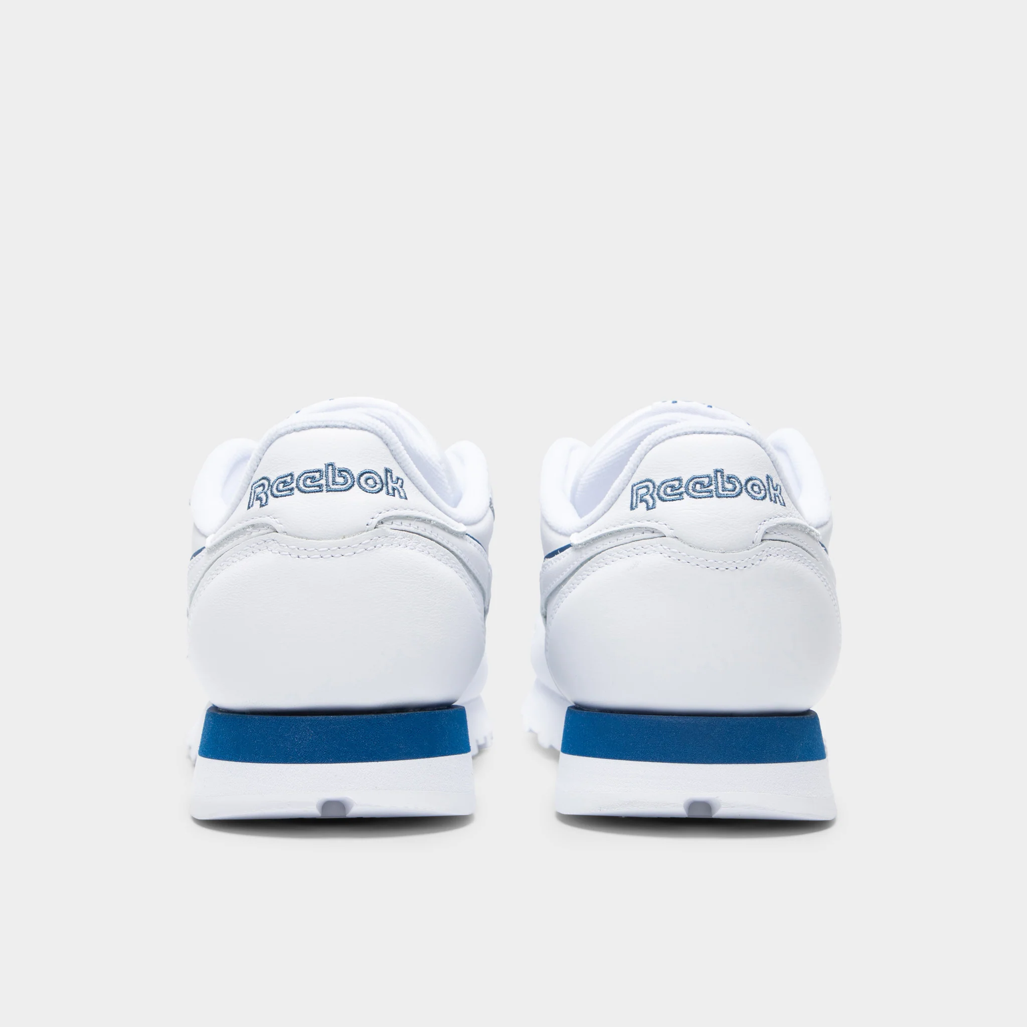 Reebok Classic Leather White / White - Twilight Blue - Image 4