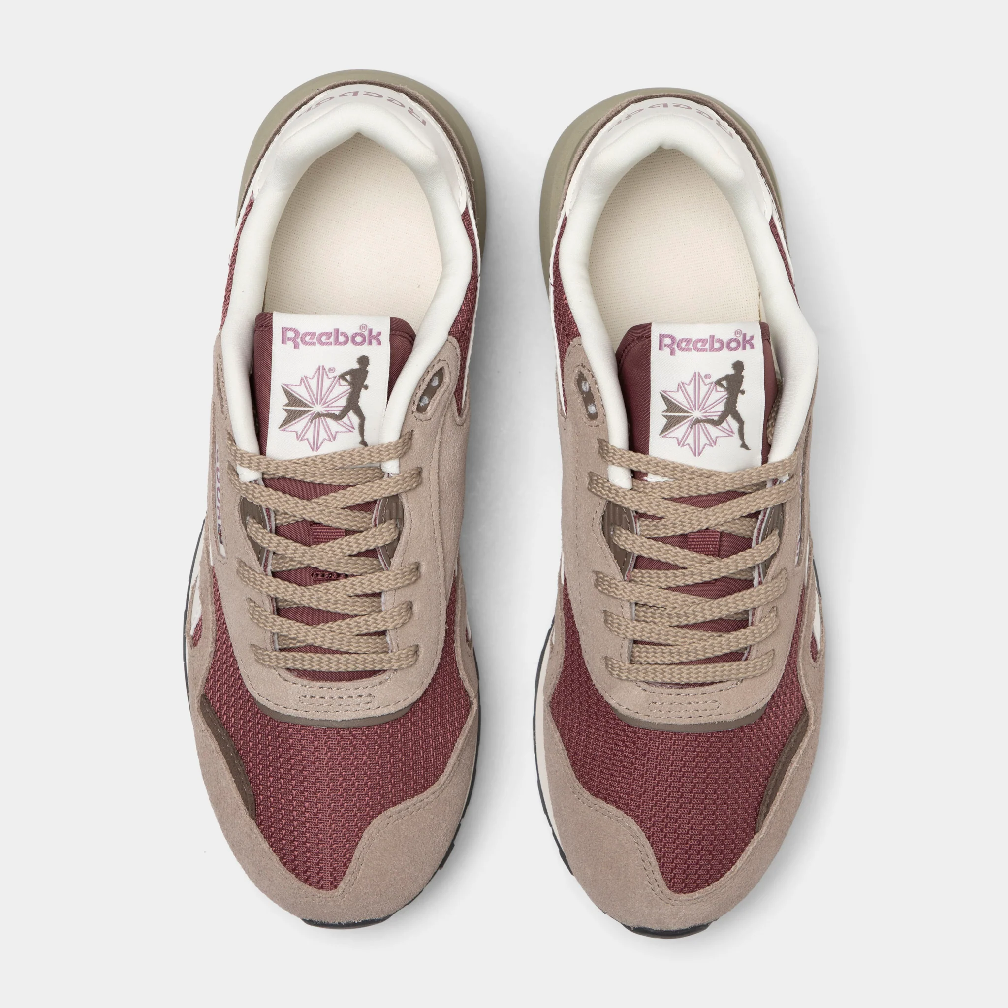Reebok Classic Nylon 89 Grey / Blackberry - Image 5
