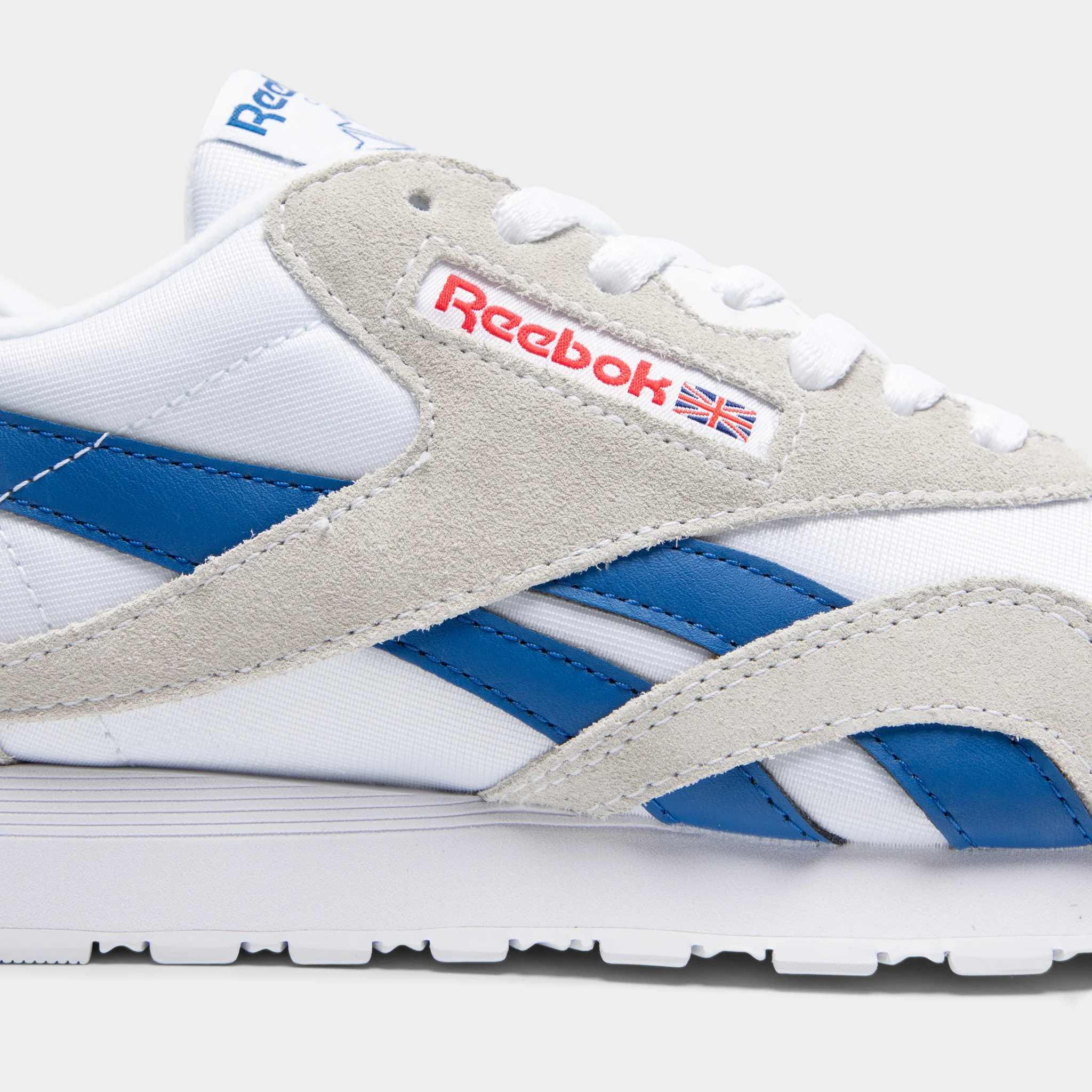 Reebok Classic Nylon White / Vector Blue - Vector Red - Image 3