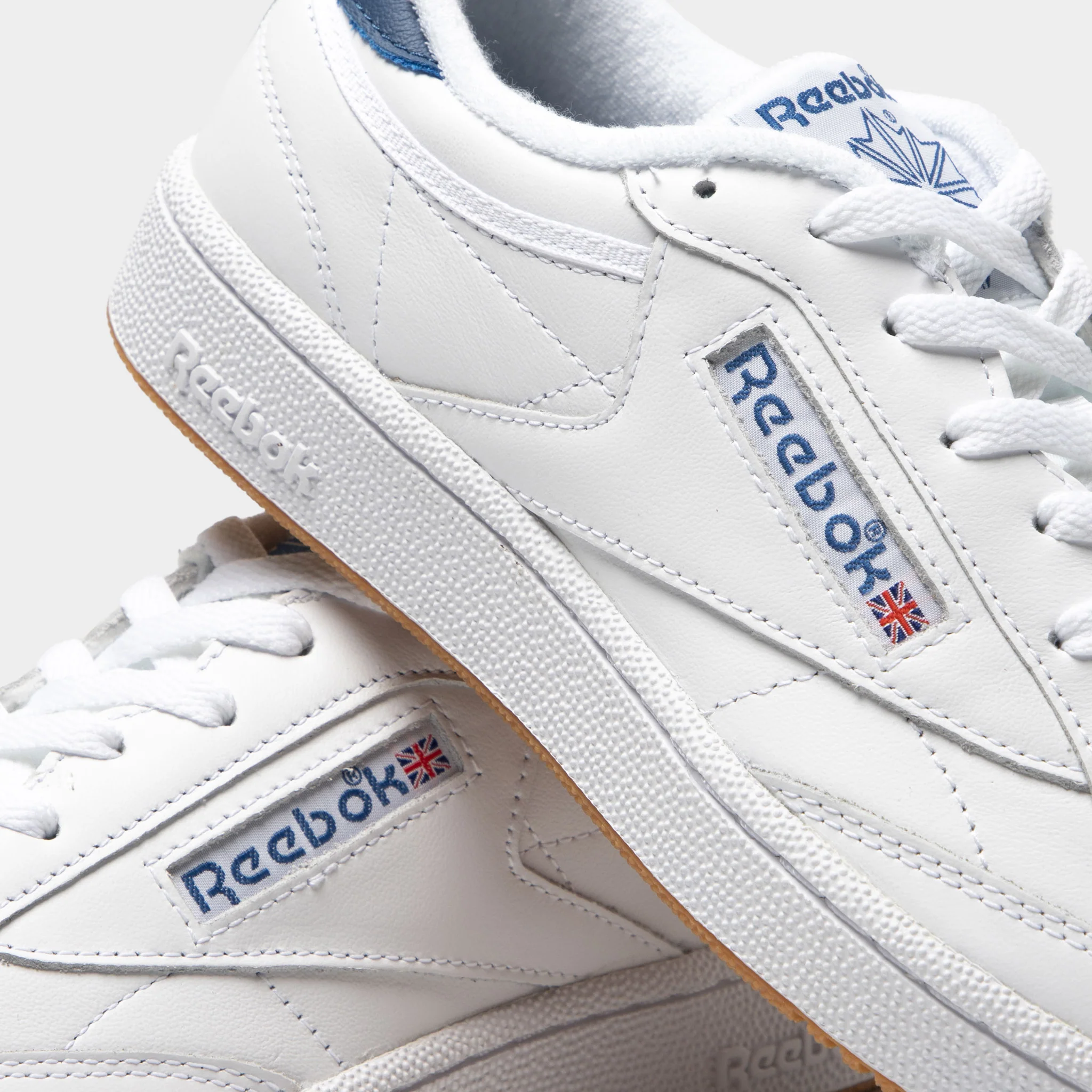 Reebok Club C 85 White / Blue - Image 3