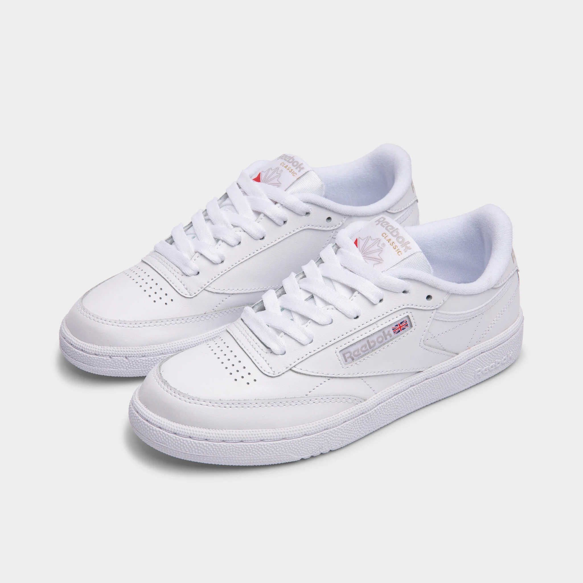 Reebok Womens Club C 85 White / Light Grey - Image 2