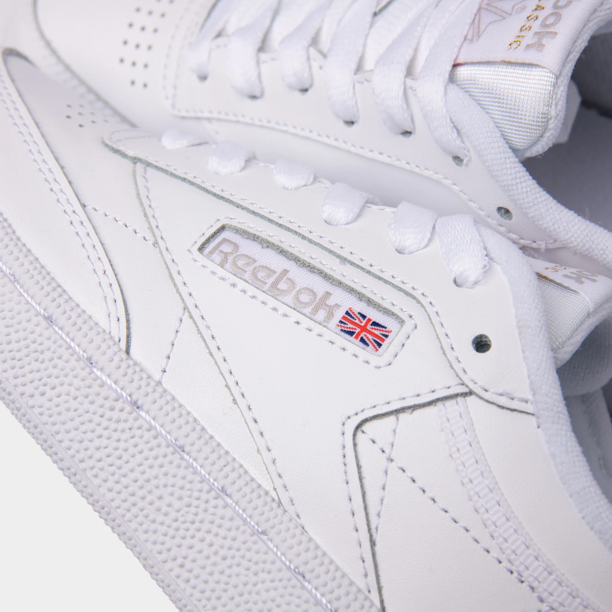 Reebok Womens Club C 85 White / Light Grey - Image 3