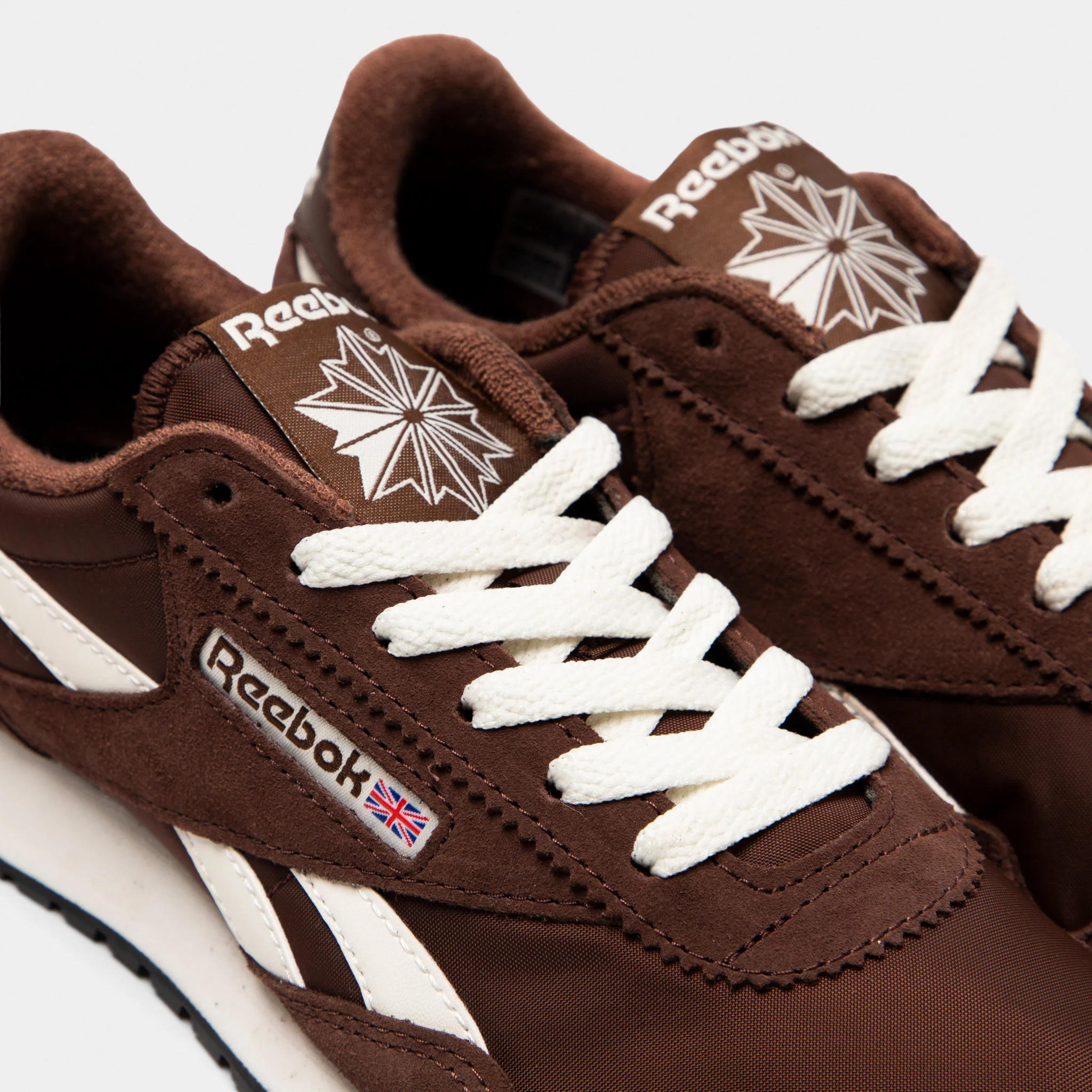 Reebok Women's Classic AZ Campus Brown / Chalk - Black - Image 3