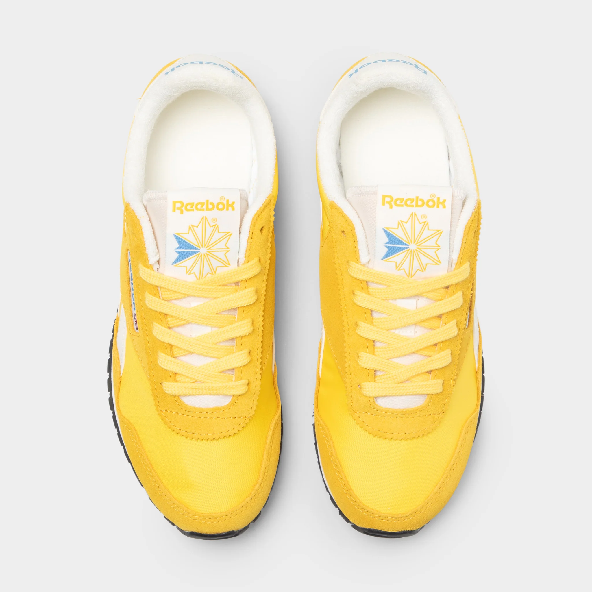 Reebok Women's Classic AZ Yellow / White - Image 5
