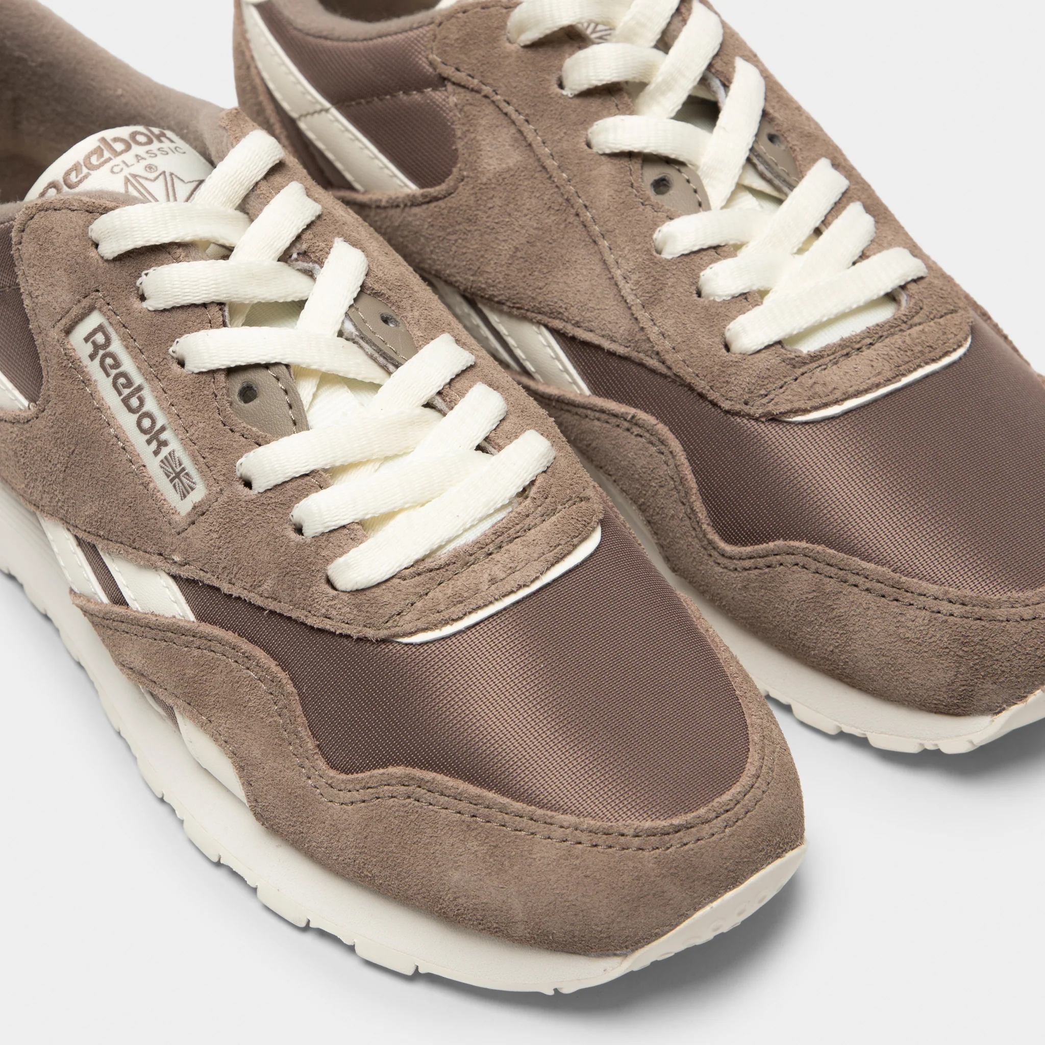 Reebok Women's Classic Nylon Gritty Grey / Gritty Grey - Chalk - Image 3