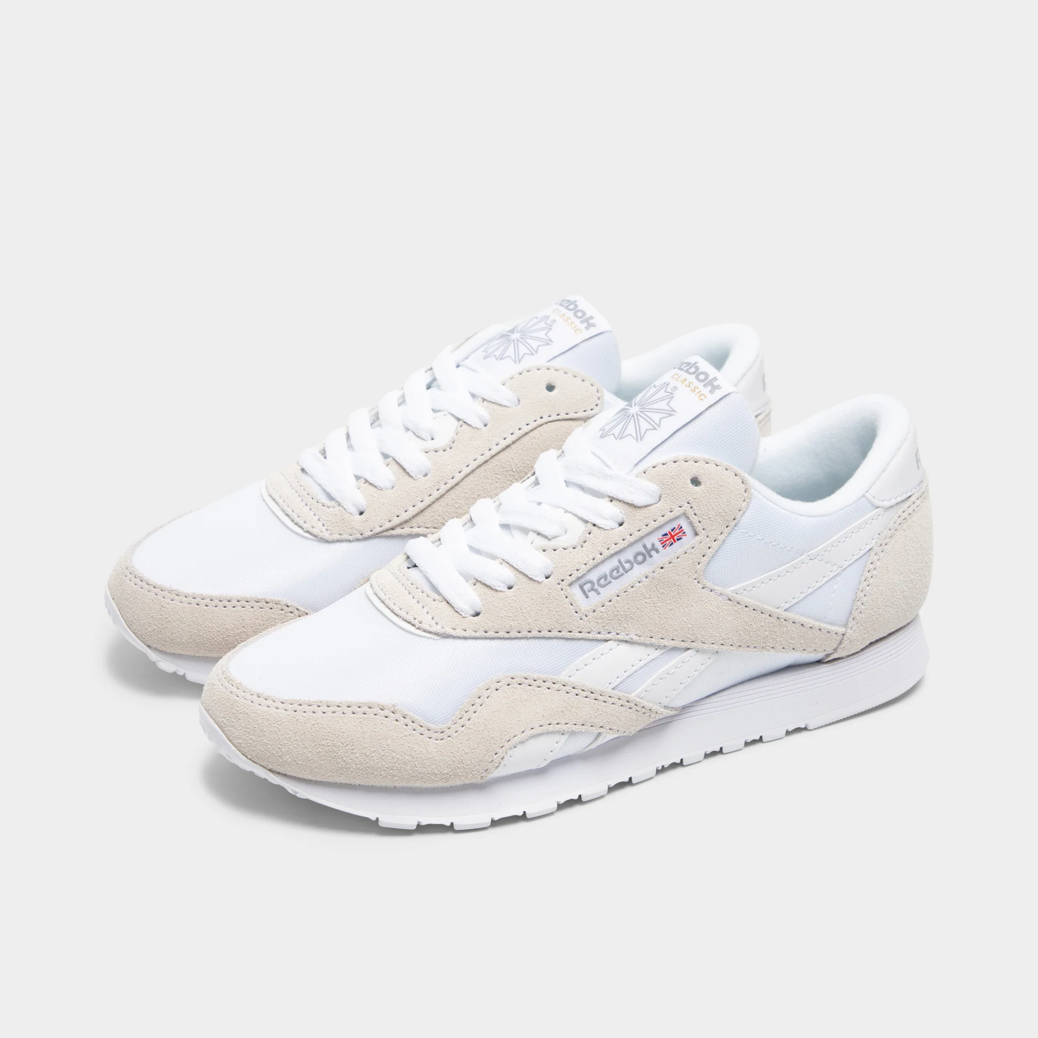 Reebok Women's Classic Nylon White / Grey - Image 2