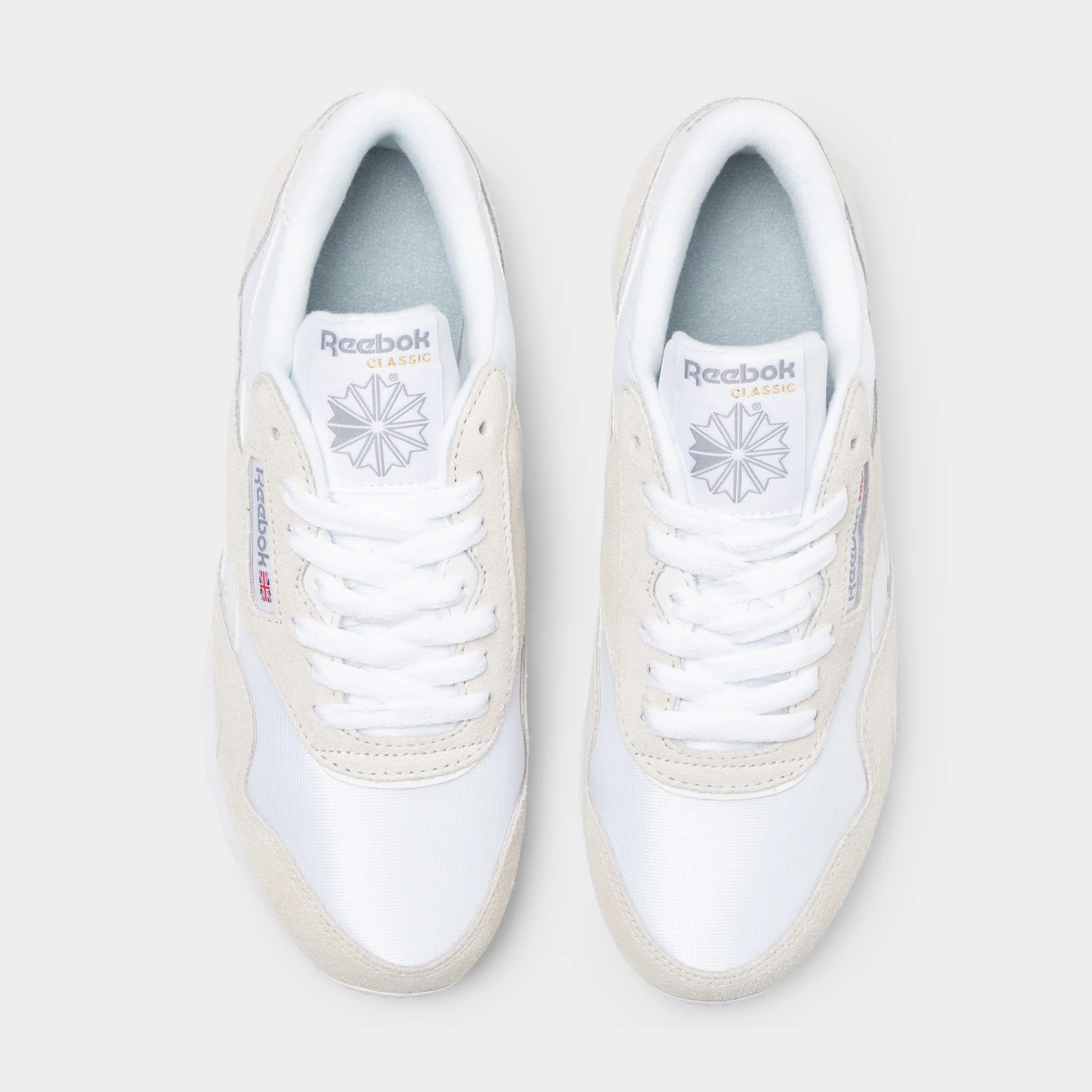 Reebok Women's Classic Nylon White / Grey - Image 5