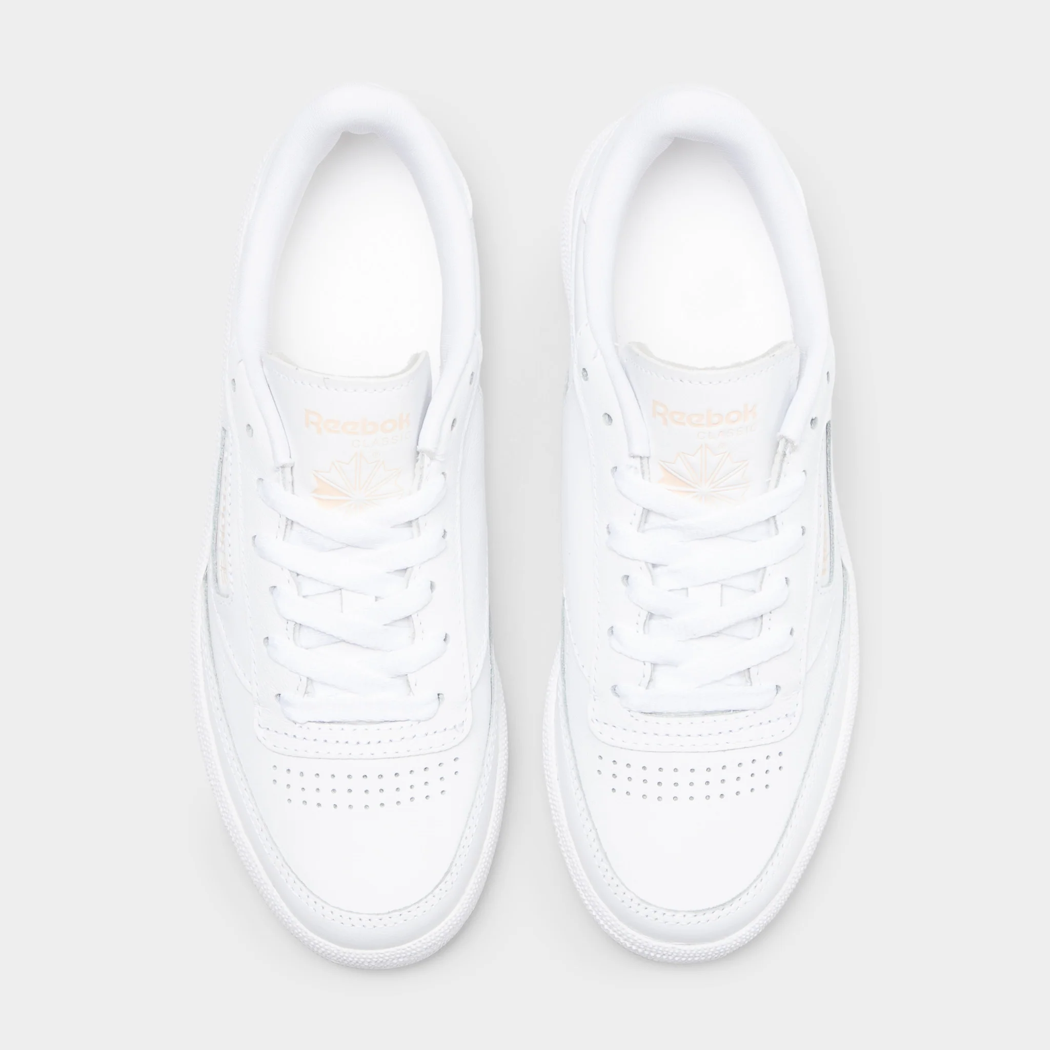 Reebok Women's Club C 85 White / Bleached Peach - Image 5