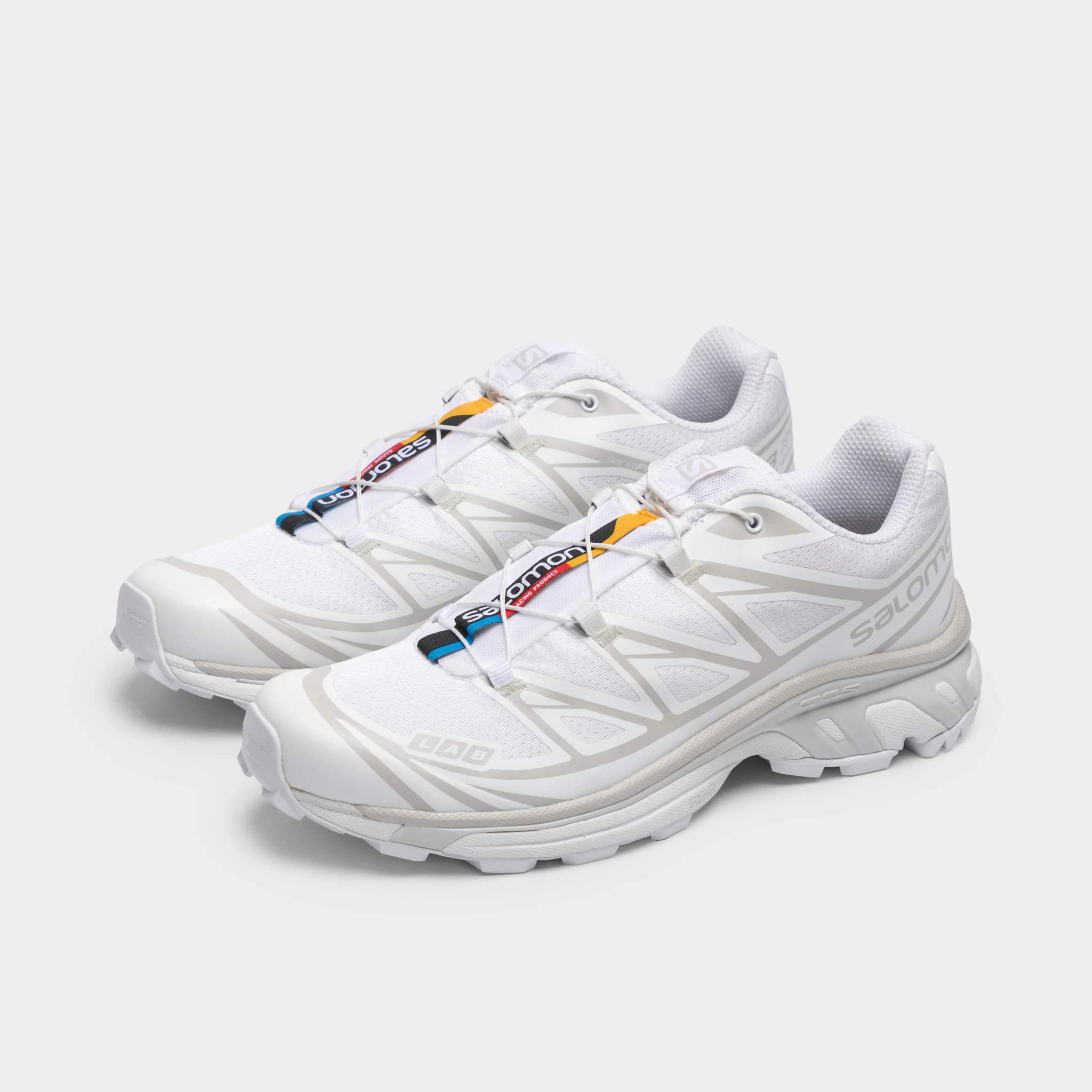 Salomon XT-6 White / White - Lunar Rock - Image 2