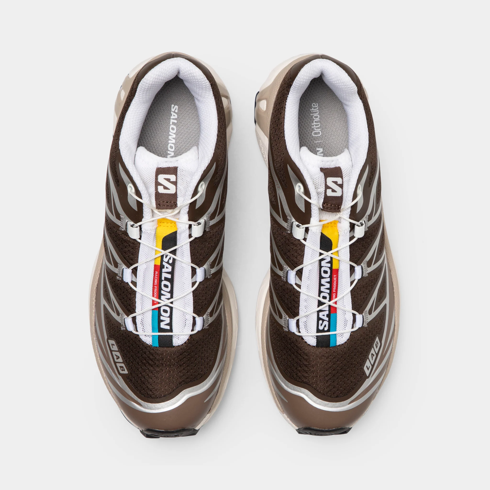 Salomon XT-6 Earth Brown / Walnut - Silver - Image 5