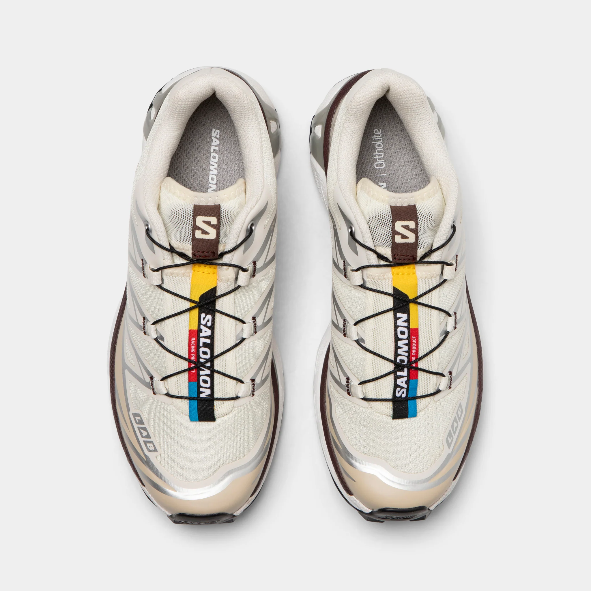 Salomon XT-6 Rainy Day / Black - White - Image 5