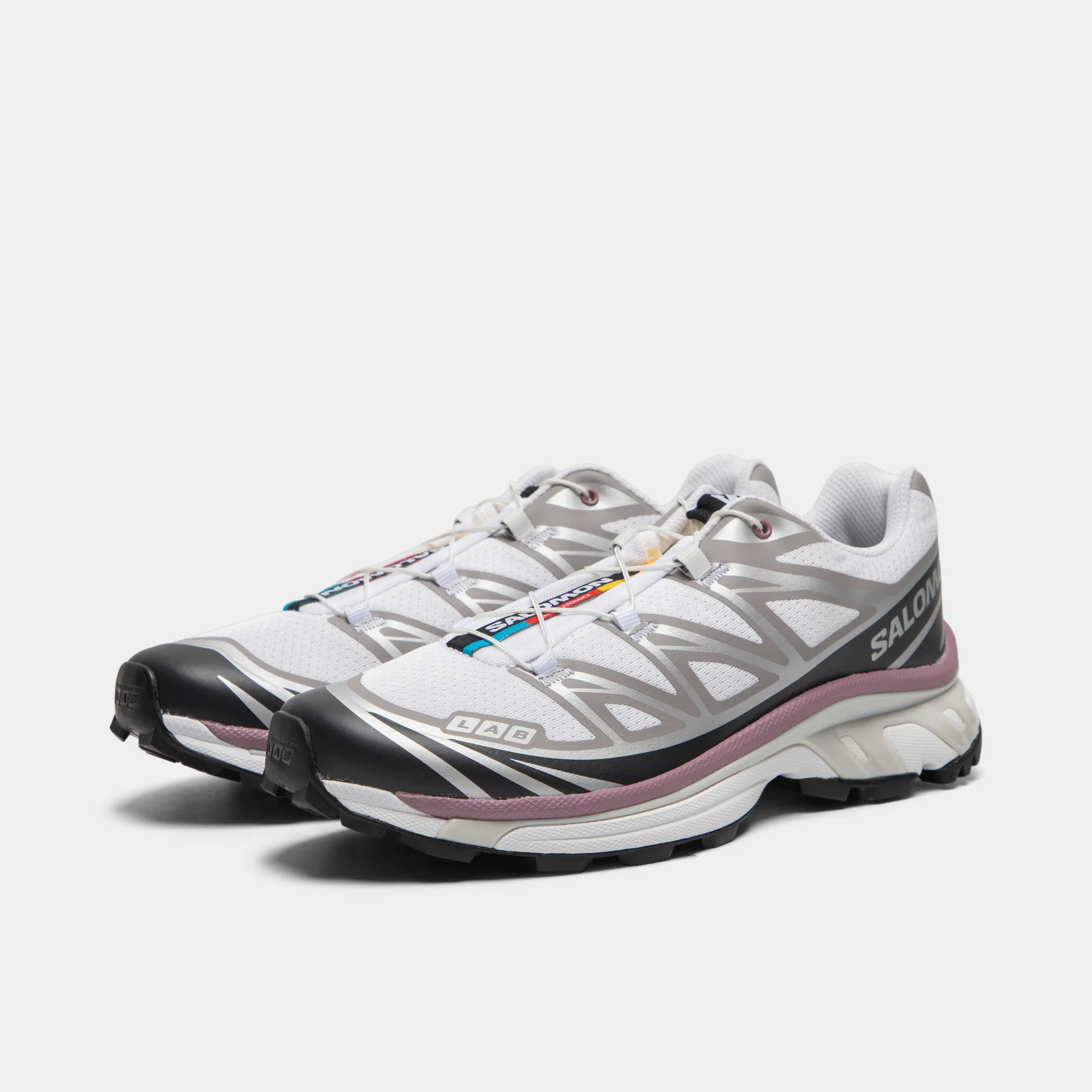 Salomon XT-6 White / Black - Dusky Orchid - Image 2