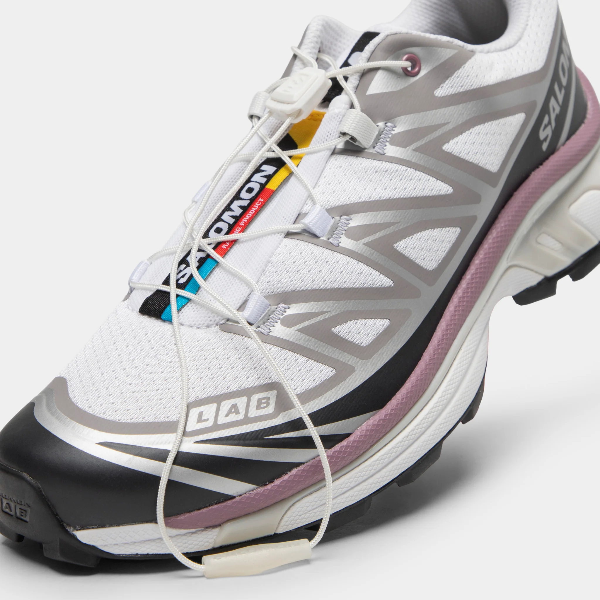 Salomon XT-6 White / Black - Dusky Orchid - Image 3