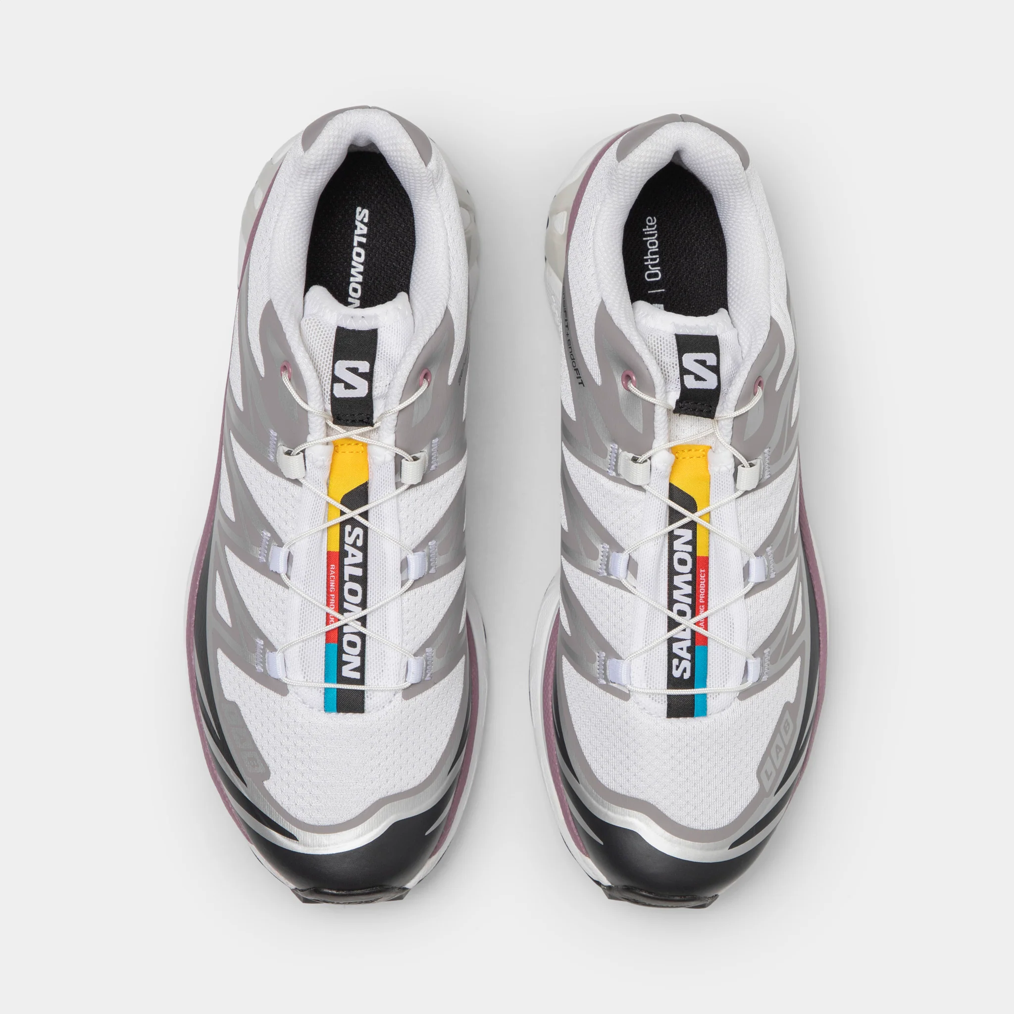 Salomon XT-6 White / Black - Dusky Orchid - Image 5