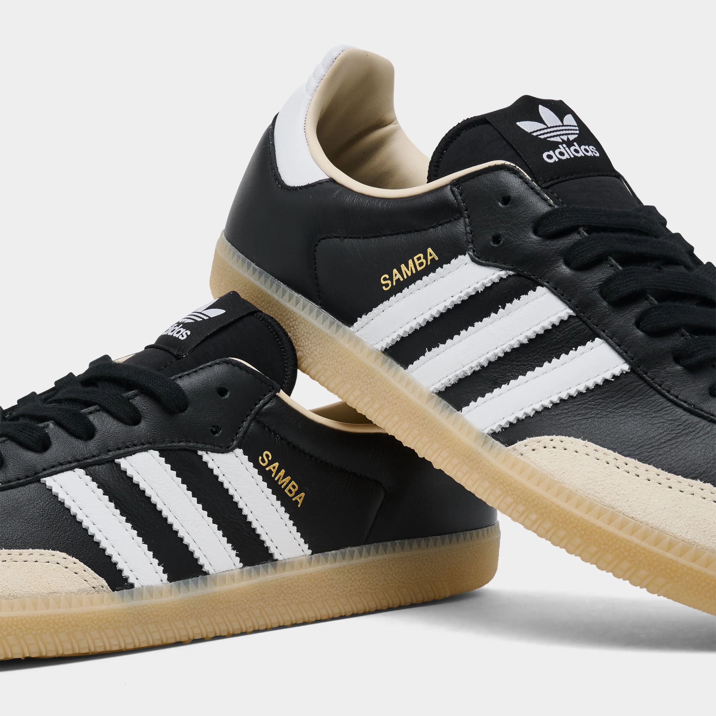 adidas Originals Samba OG Black / White - Gum - Image 3