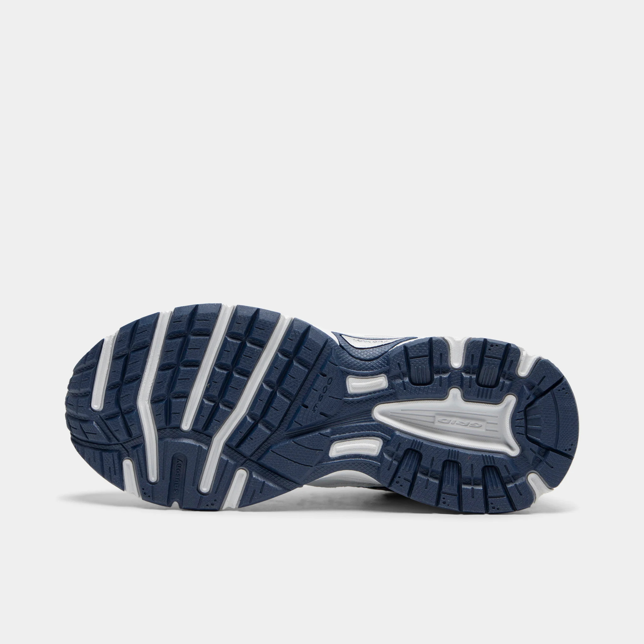 Saucony Juniors' Jazz 9 White / Navy - Image 6