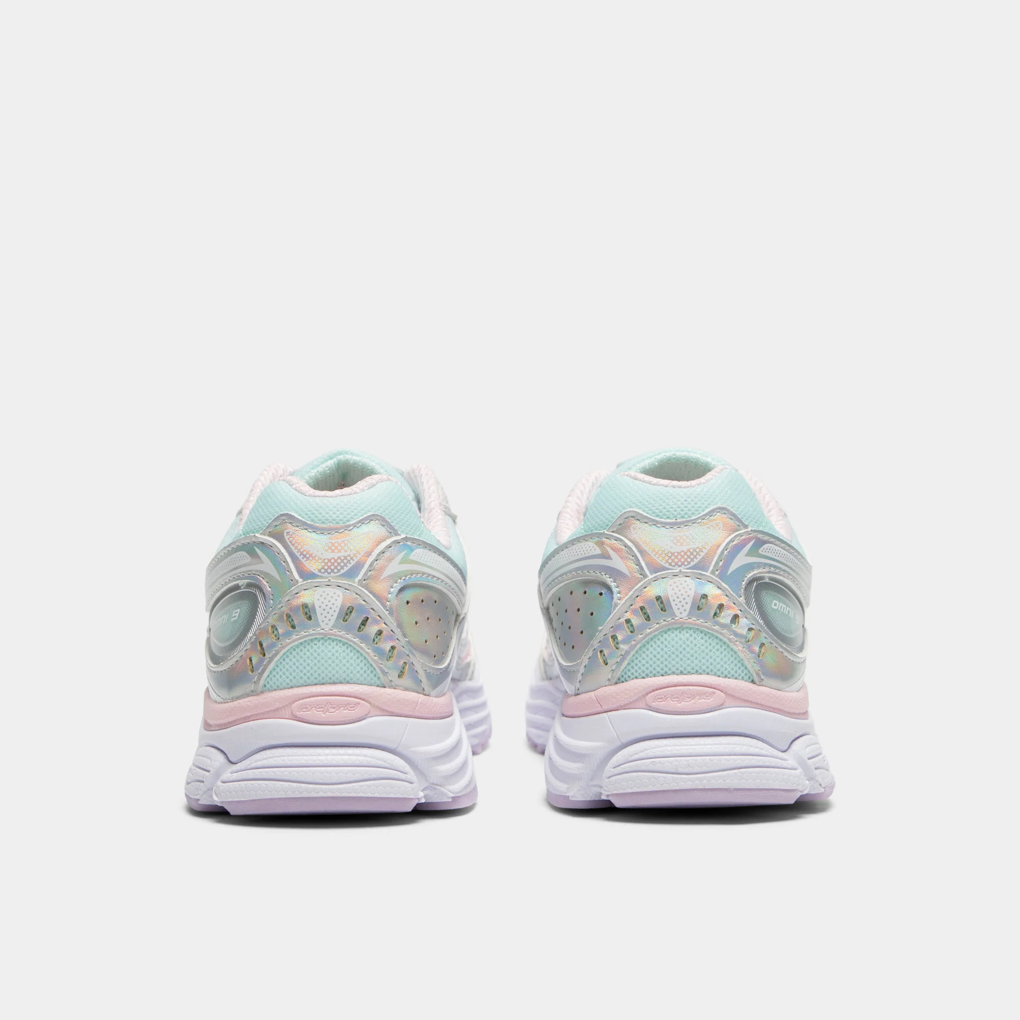 Saucony Juniors' Omni 9 Silver / Multi - Image 4