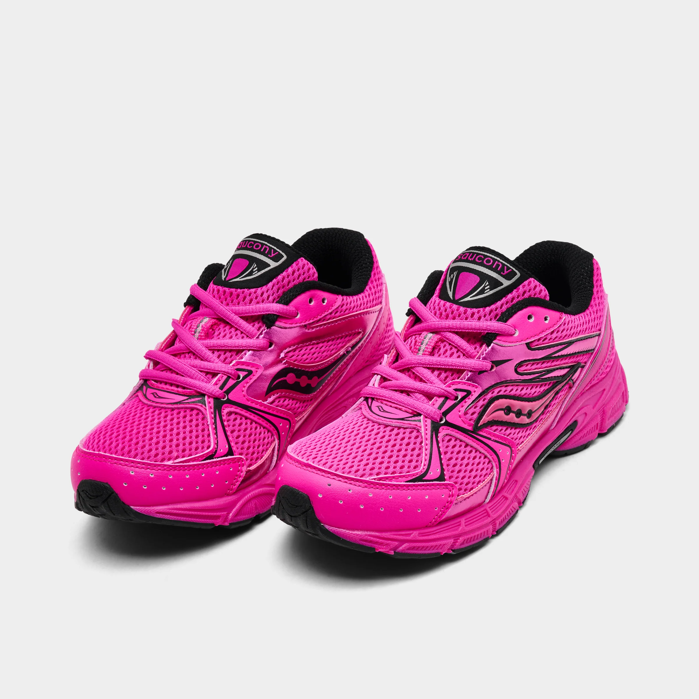 Saucony Juniors' Ride Millenium / Pink - Image 2
