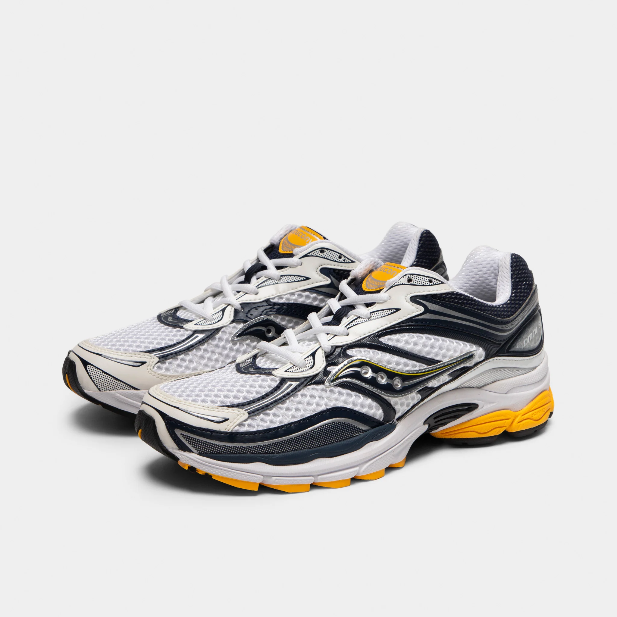 Saucony Omni Grid 9 Silver / Gold - Image 2