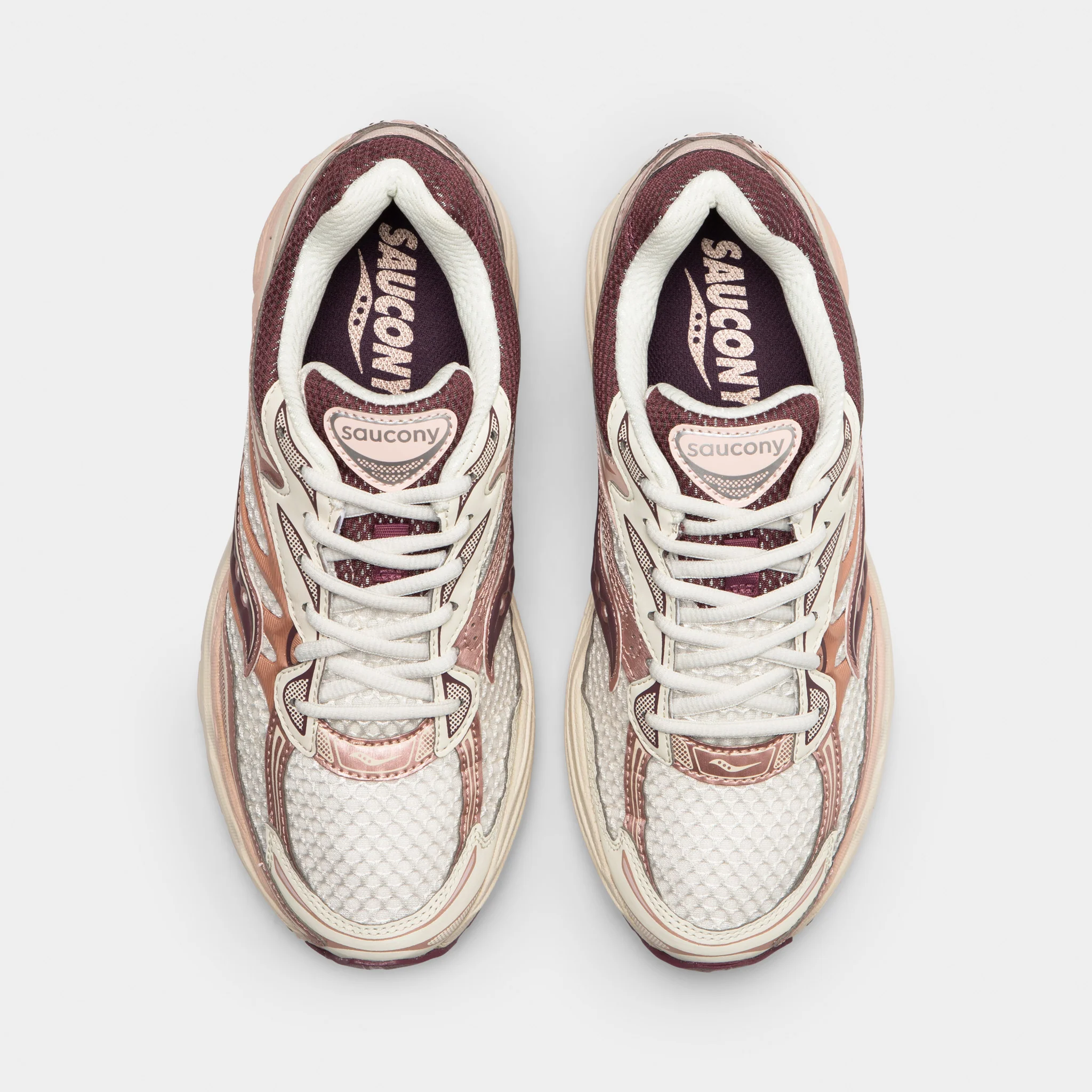 Saucony Progrid Omni 9 Ivory / Peony - Image 5