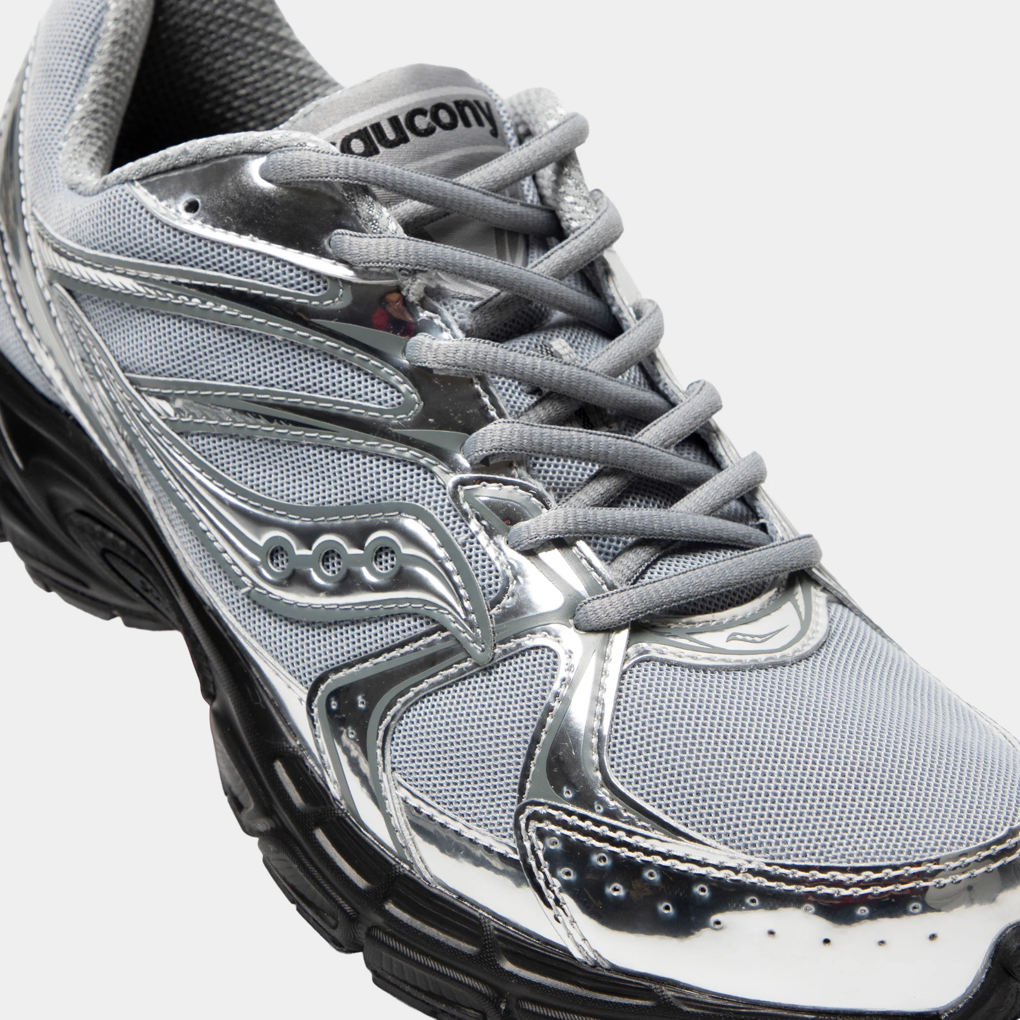 Saucony Ride Millennium Silver/ Black - Image 3