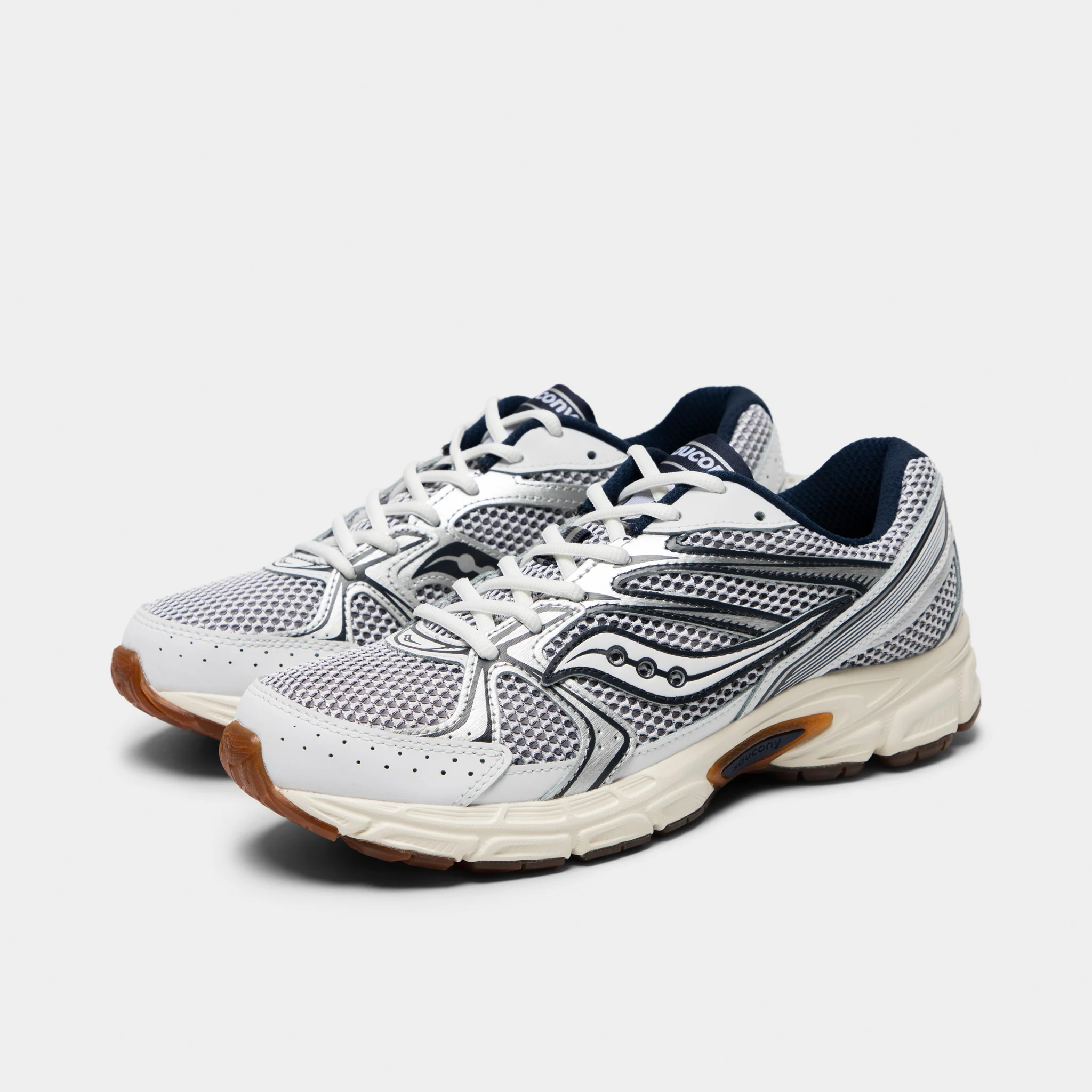 Saucony Ride Millennium White / Navy - Image 2