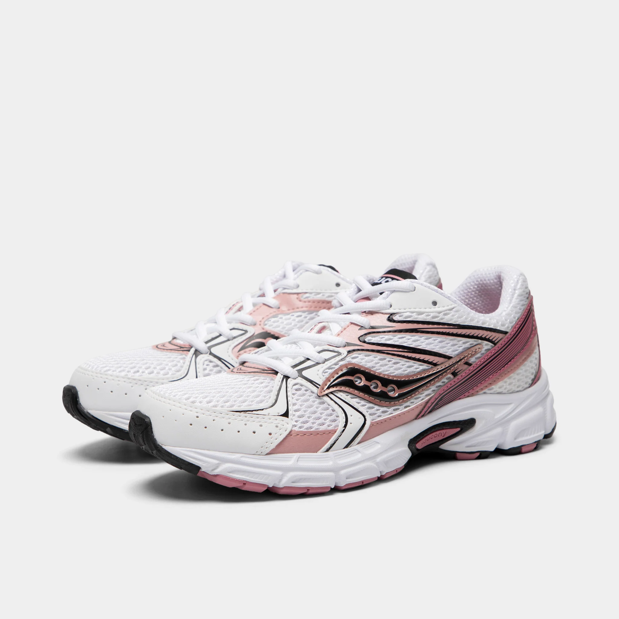 Saucony Women's Ride Millennium White / Rose - Image 2