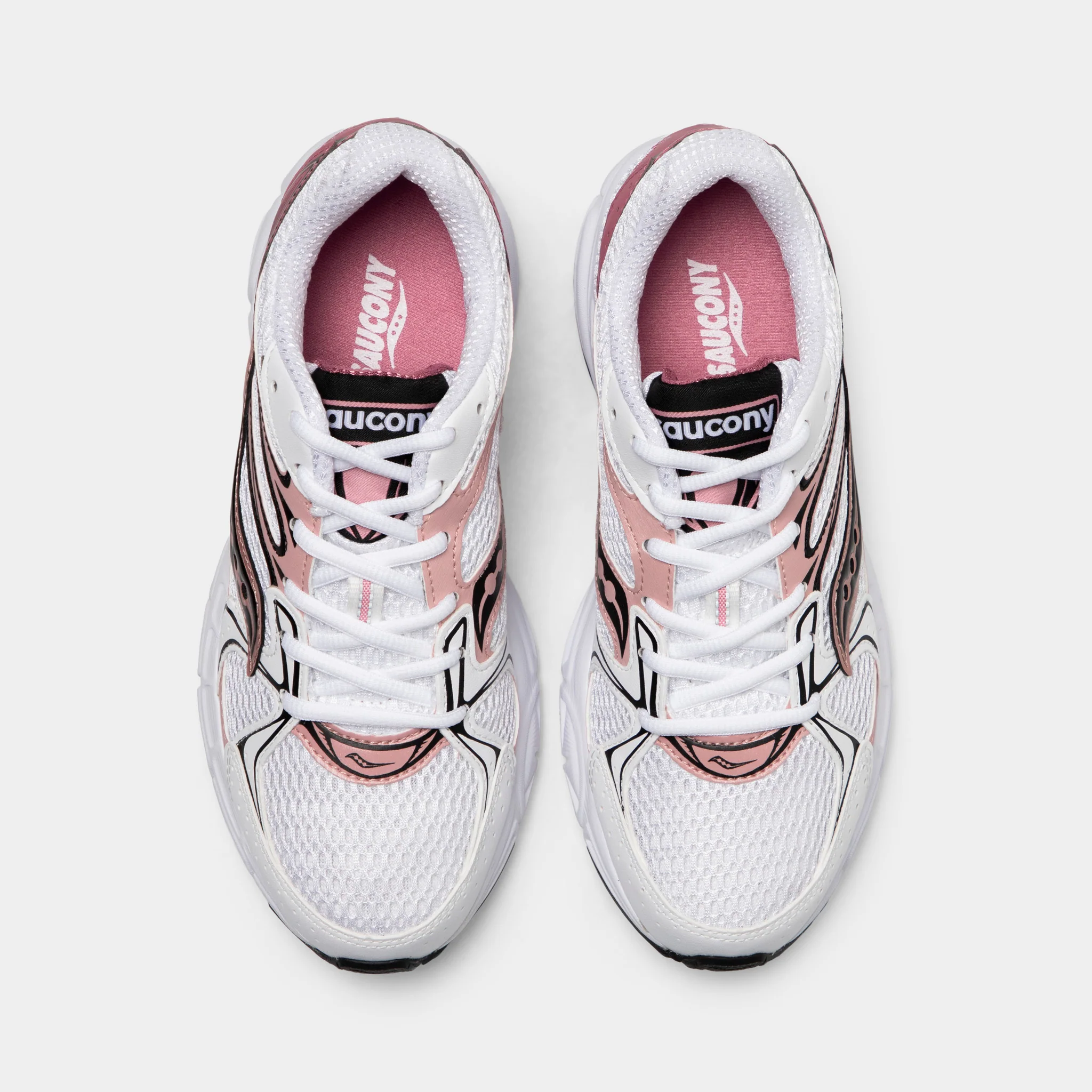 Saucony Women's Ride Millennium White / Rose - Image 5